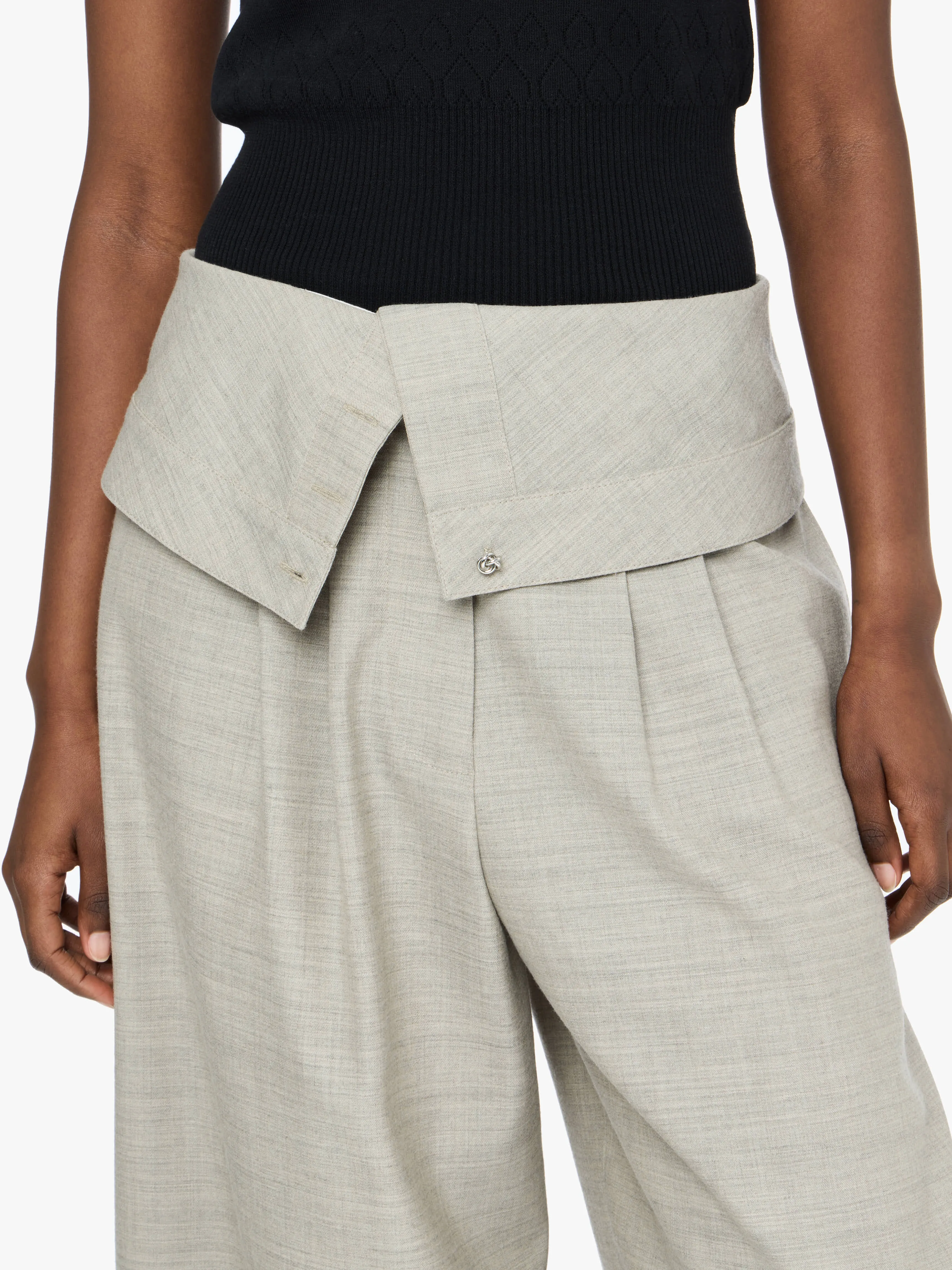 FOLD OVER TAILORED TROUSERS sold by J.W. Anderson product image thumbnail 5