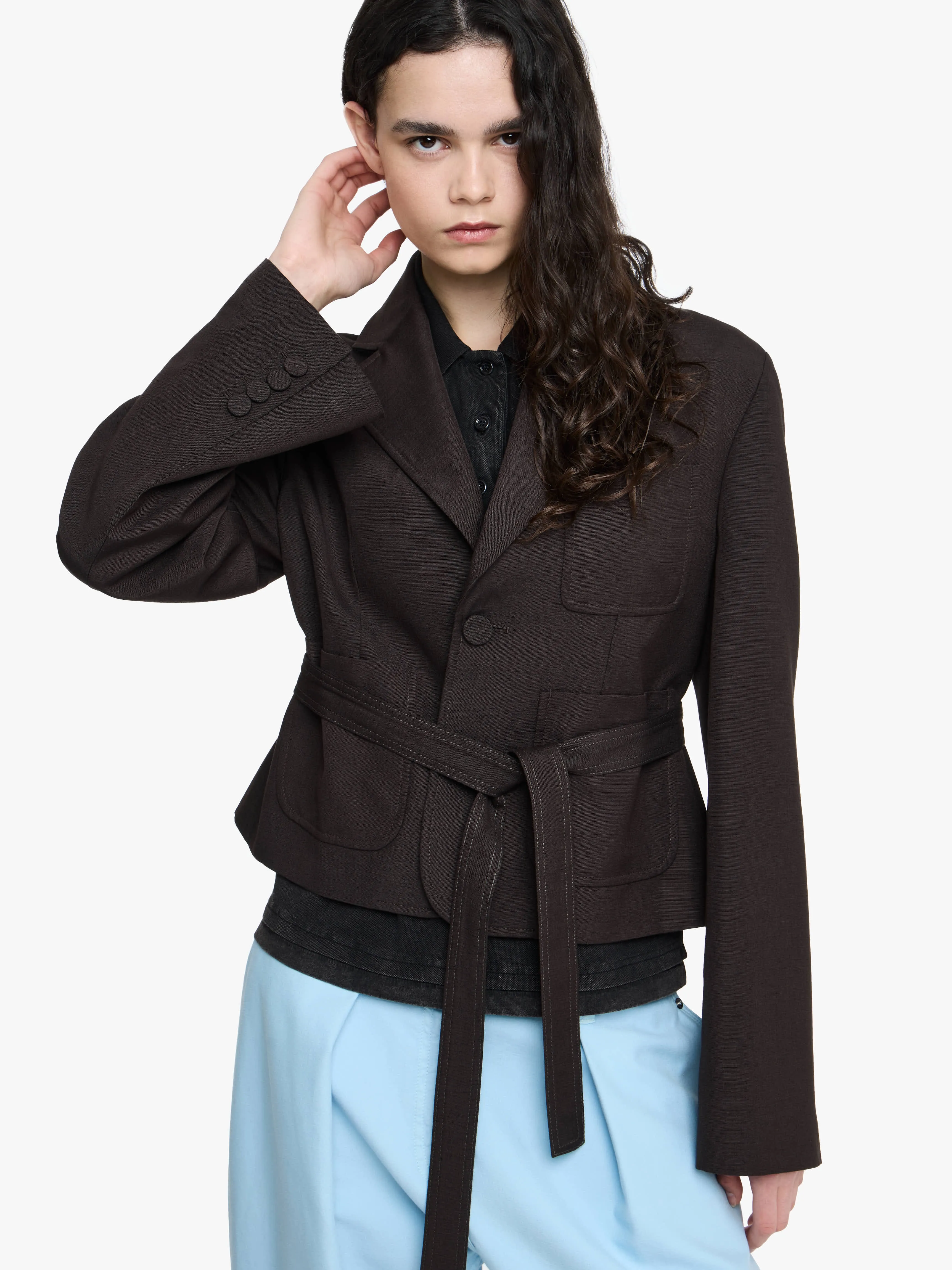 CROPPED TAILORED JACKET sold by J.W. Anderson product image thumbnail 4