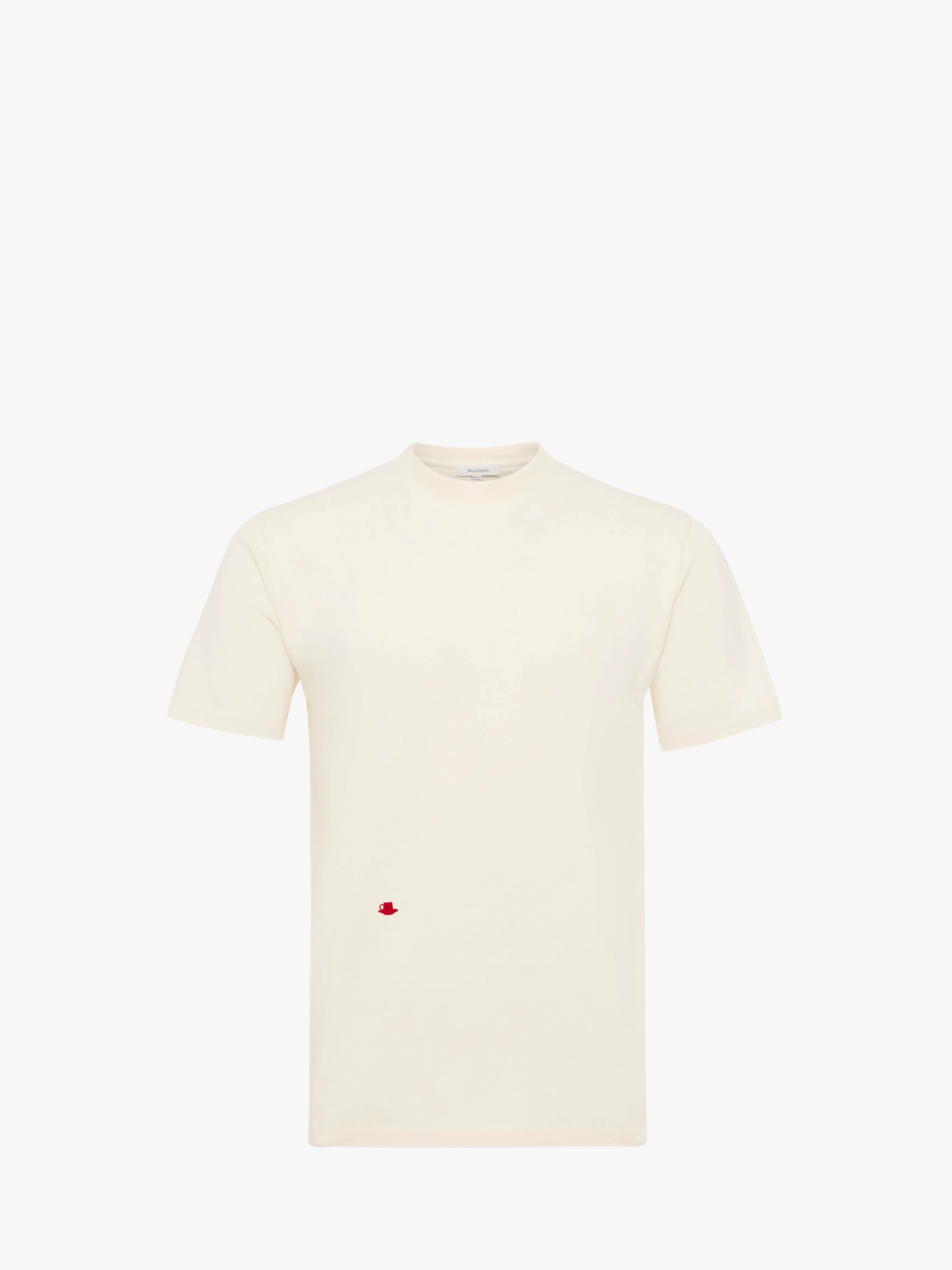 CONTRAST EMBROIDERY T-SHIRT sold by J.W. Anderson