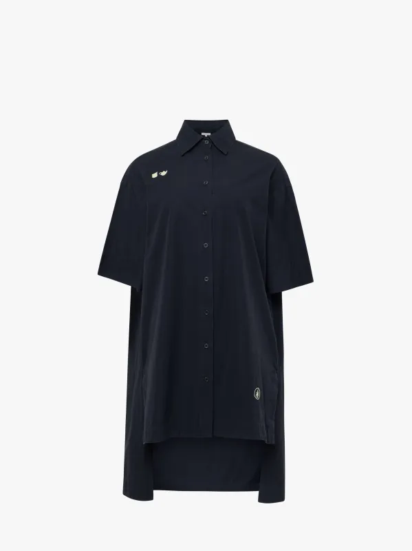 SHORT SLEEVE STEP HEM SHIRT DRESS made by J.W. Anderson