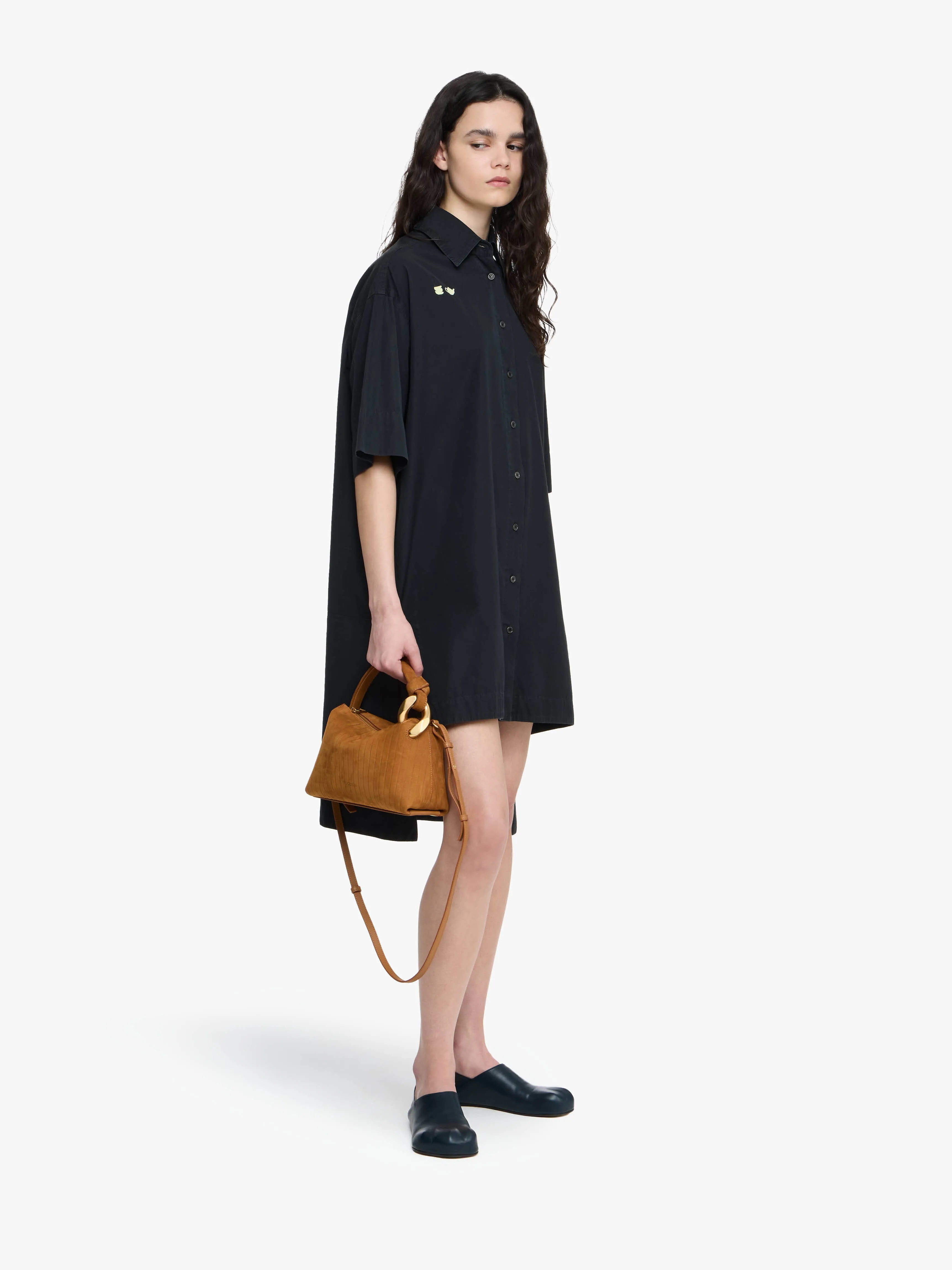 SHORT SLEEVE STEP HEM SHIRT DRESS sold by J.W. Anderson product image thumbnail 2