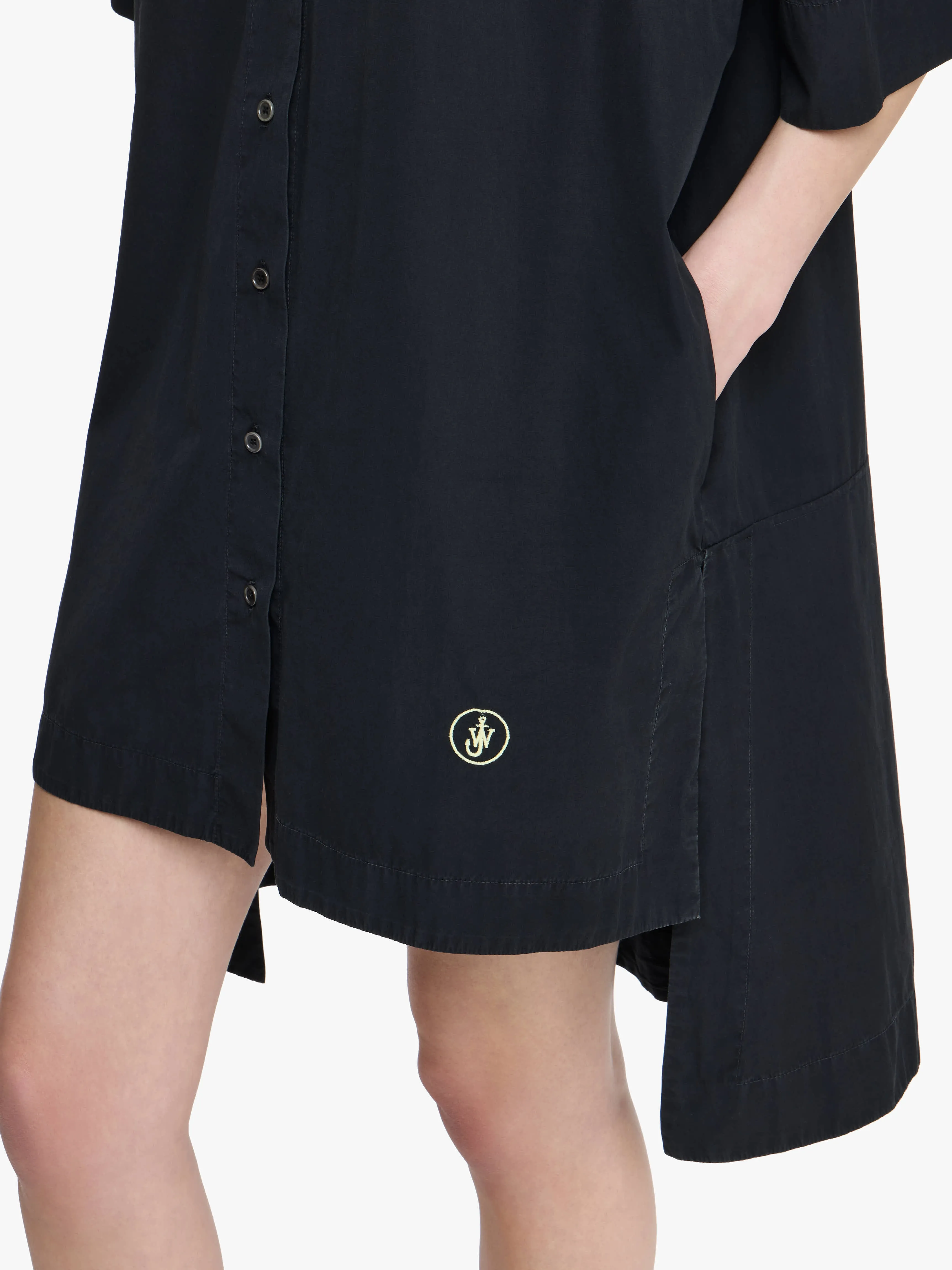 SHORT SLEEVE STEP HEM SHIRT DRESS sold by J.W. Anderson product image thumbnail 4