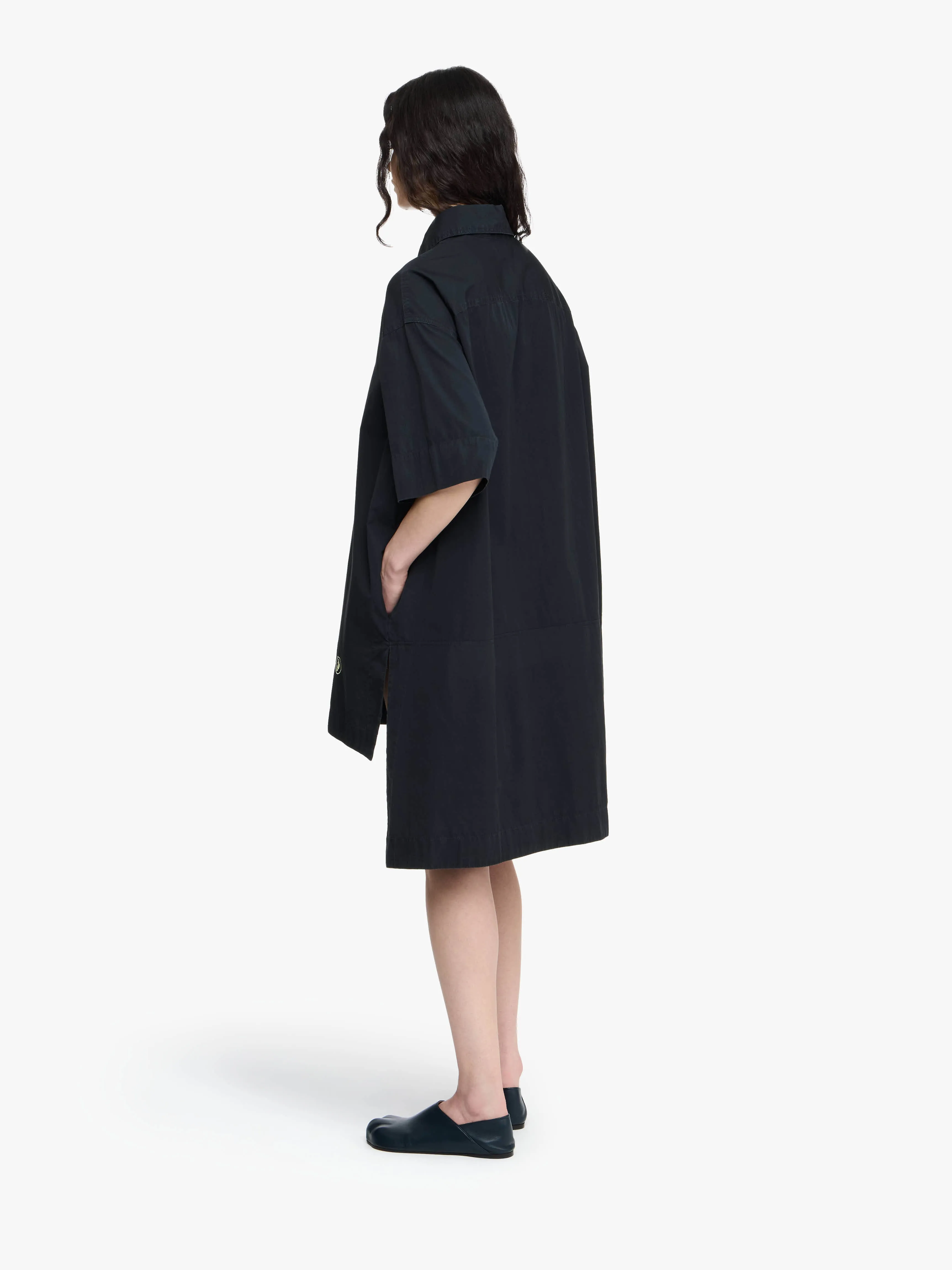 SHORT SLEEVE STEP HEM SHIRT DRESS sold by J.W. Anderson product image thumbnail 3