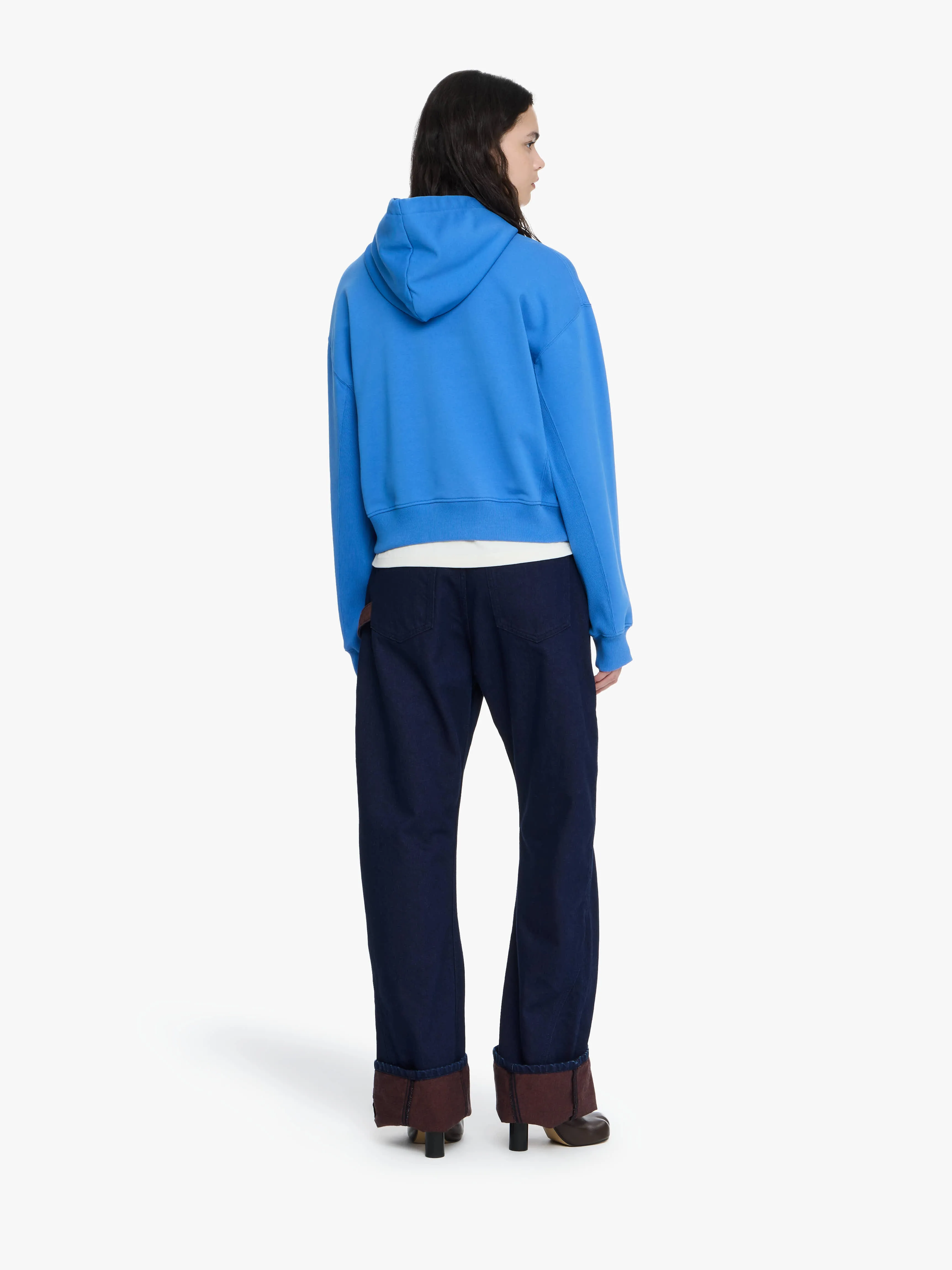 ANCHOR EMBROIDERY CROPPED HOODIE sold by J.W. Anderson product image thumbnail 3