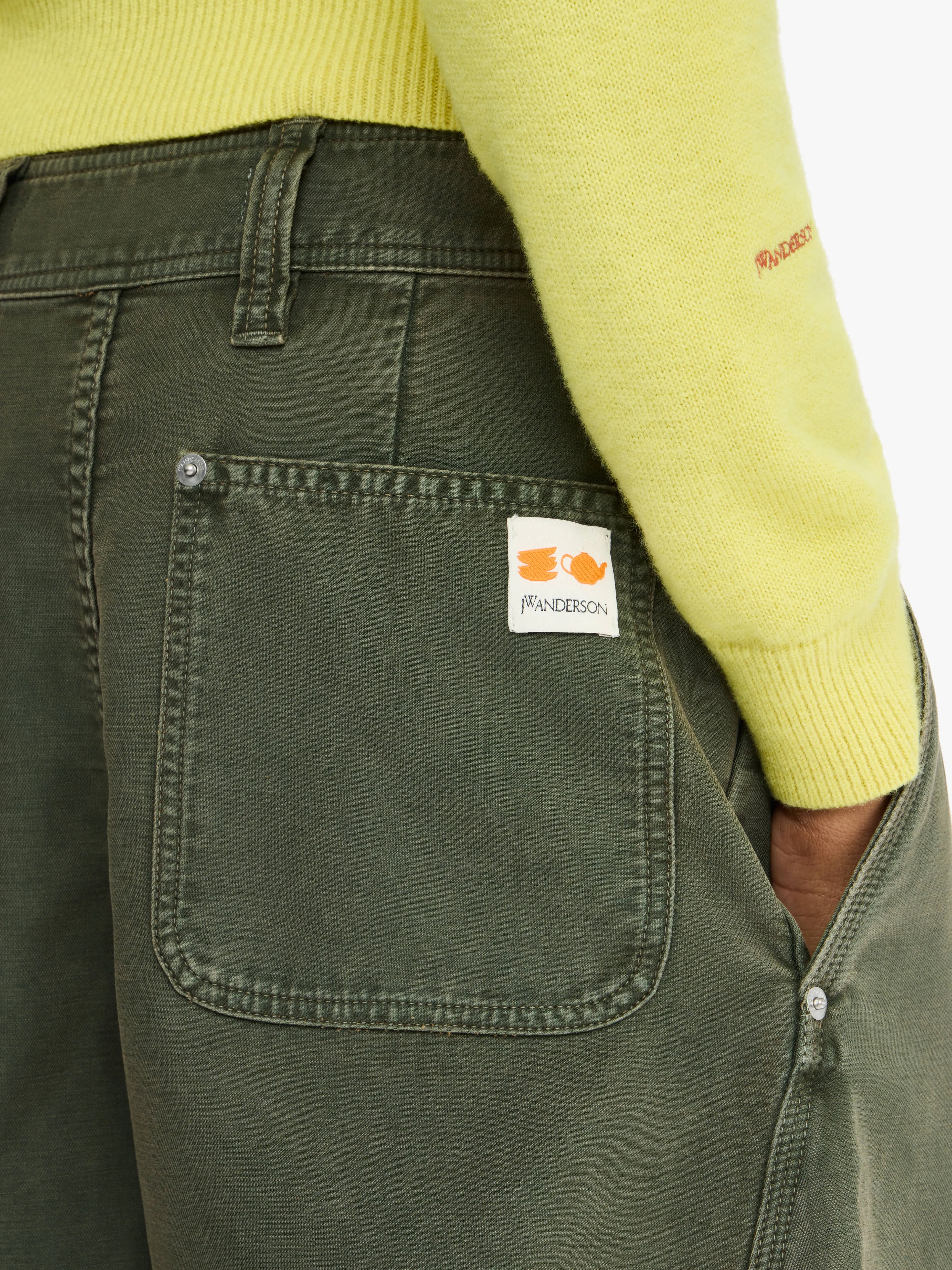 TWISTED SEAM TROUSERS sold by J.W. Anderson product image thumbnail 5