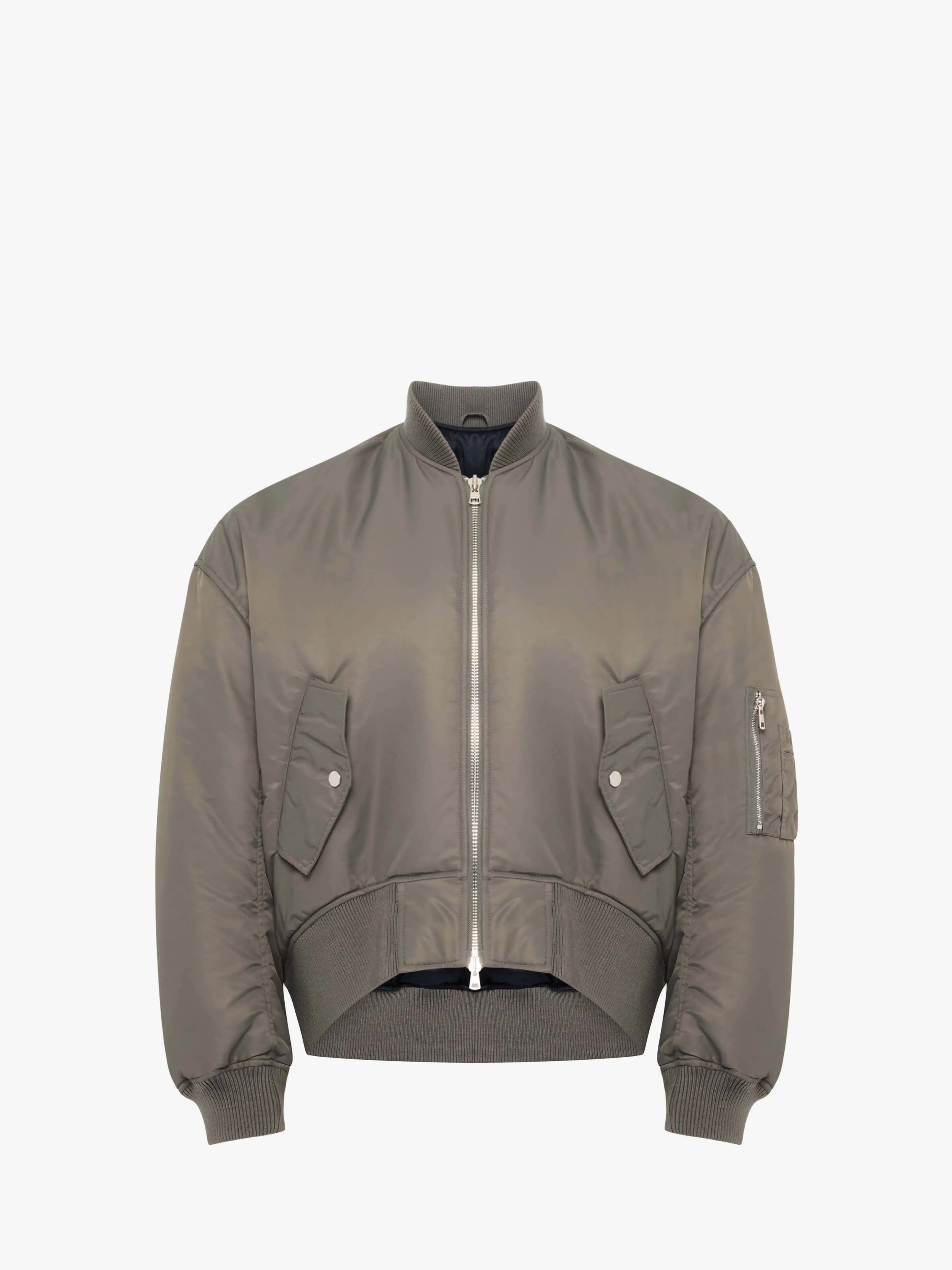 OVERSIZED CURVED HEM BOMBER JACKET sold by J.W. Anderson
