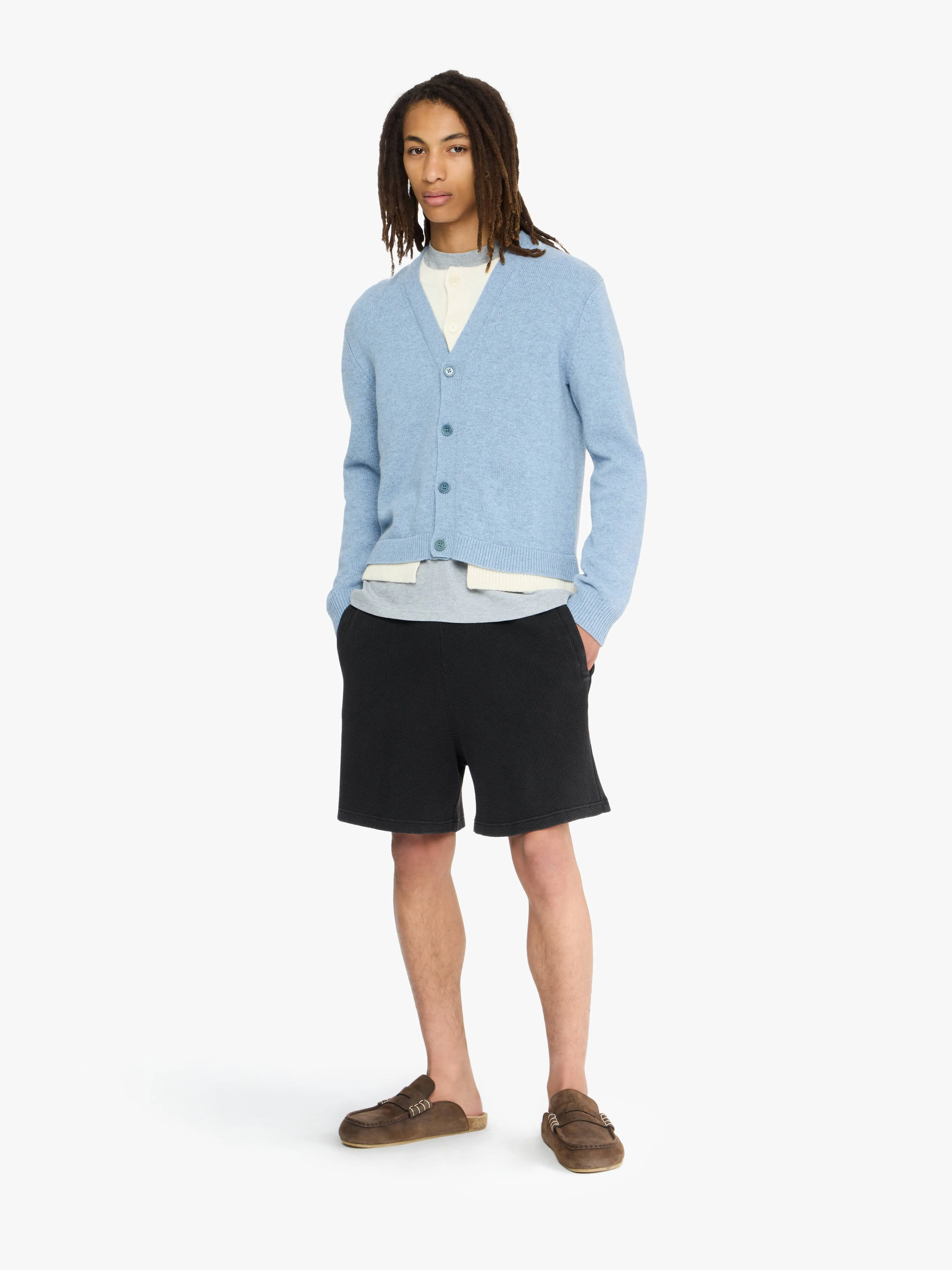 CONTRAST LAYERED CARDIGAN sold by J.W. Anderson product image thumbnail 2
