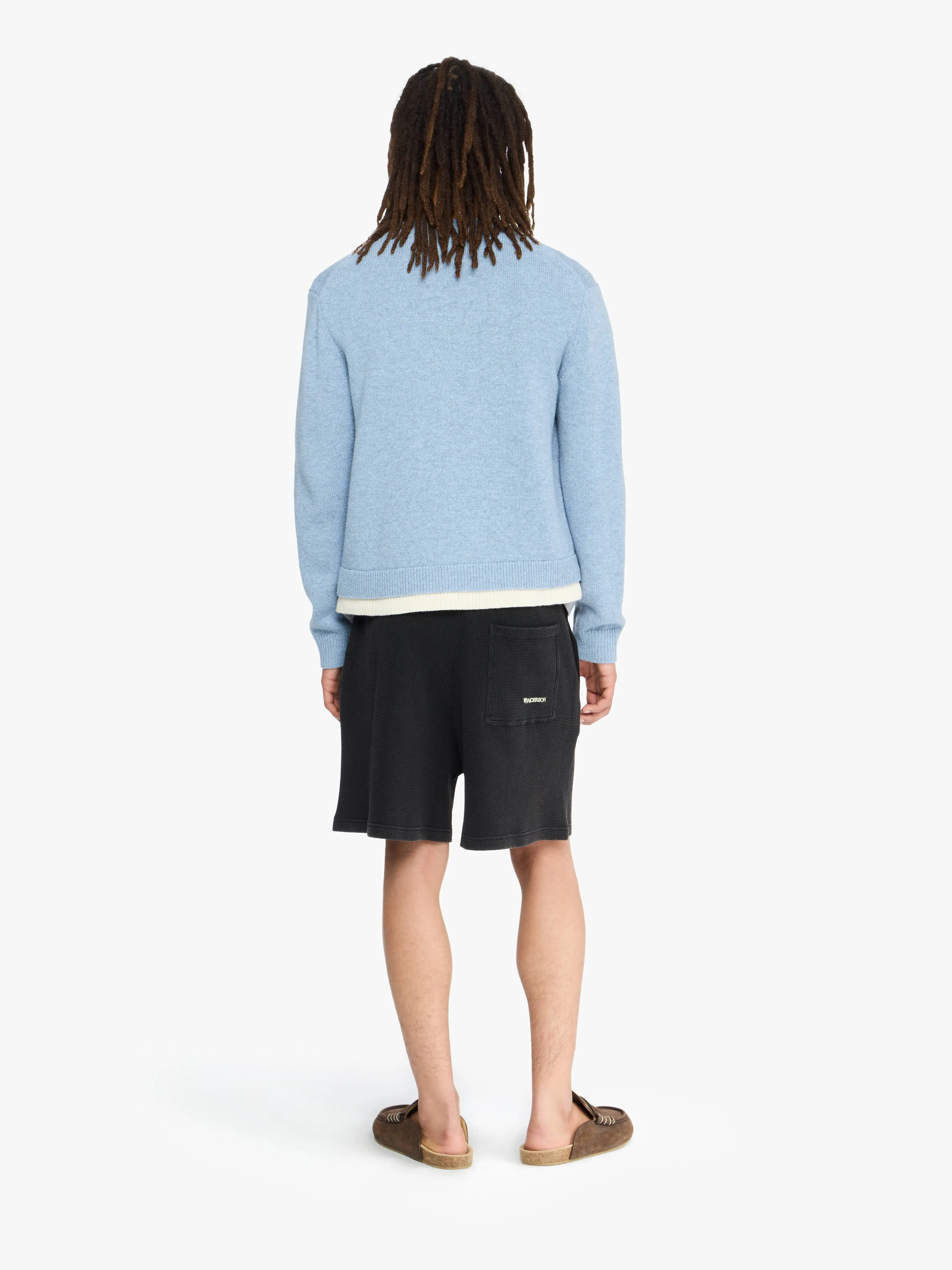 CONTRAST LAYERED CARDIGAN sold by J.W. Anderson product image thumbnail 3