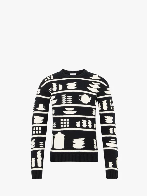 CROCKERY JACQUARD JUMPER sold by J.W. Anderson