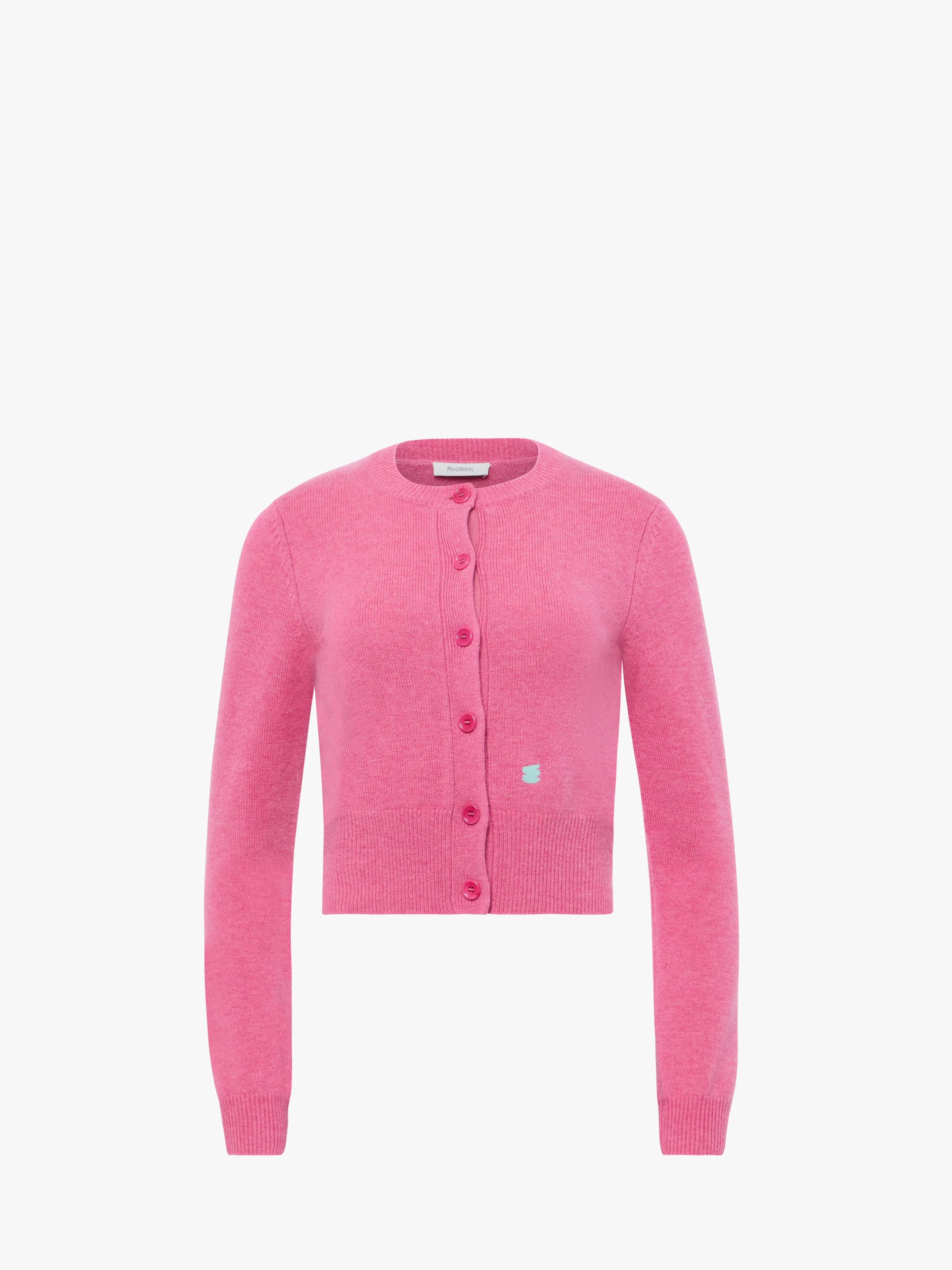 CONTRAST EMBROIDERY CARDIGAN sold by J.W. Anderson