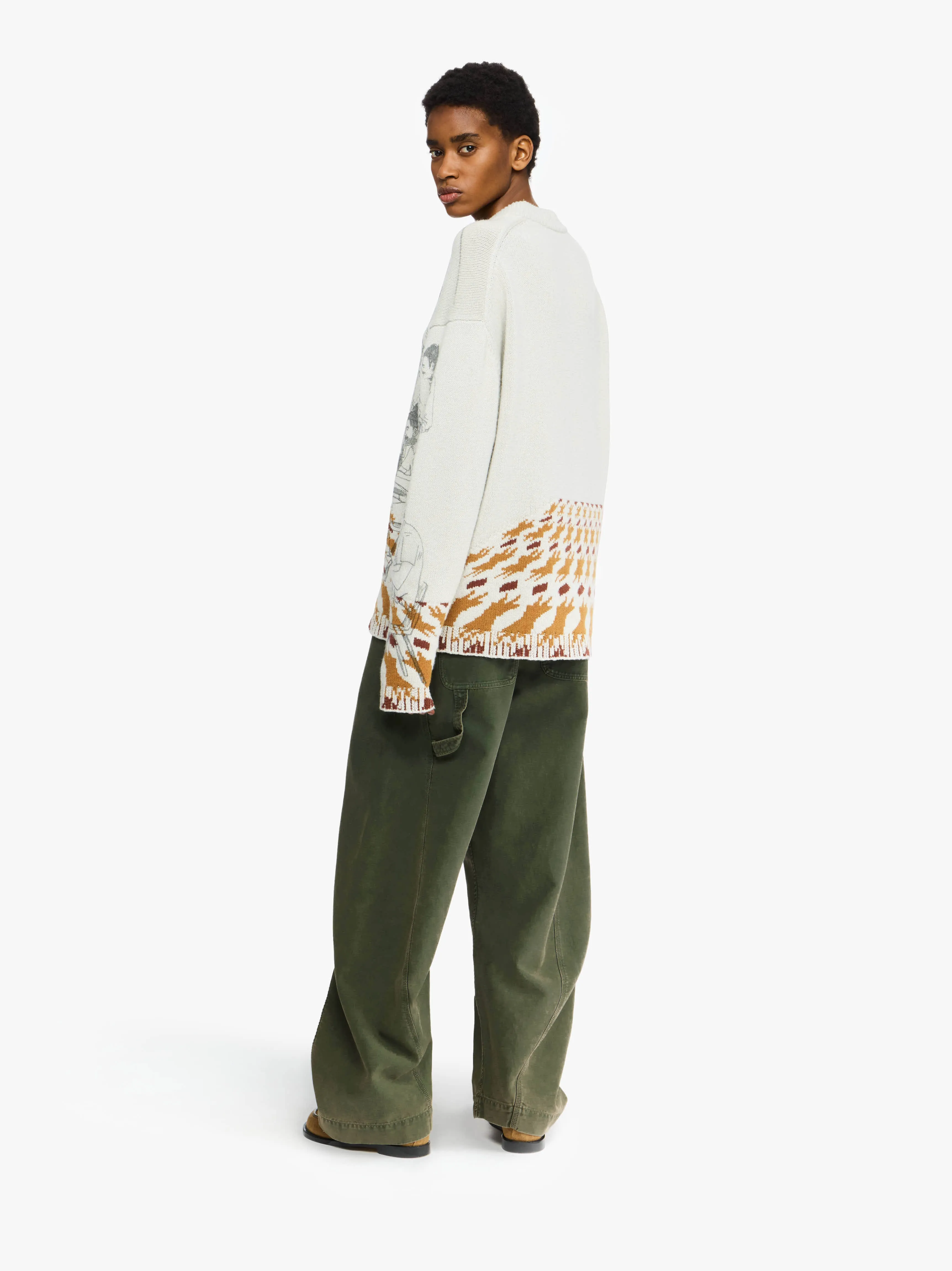PRINT JACQUARD JUMPER sold by J.W. Anderson product image thumbnail 3