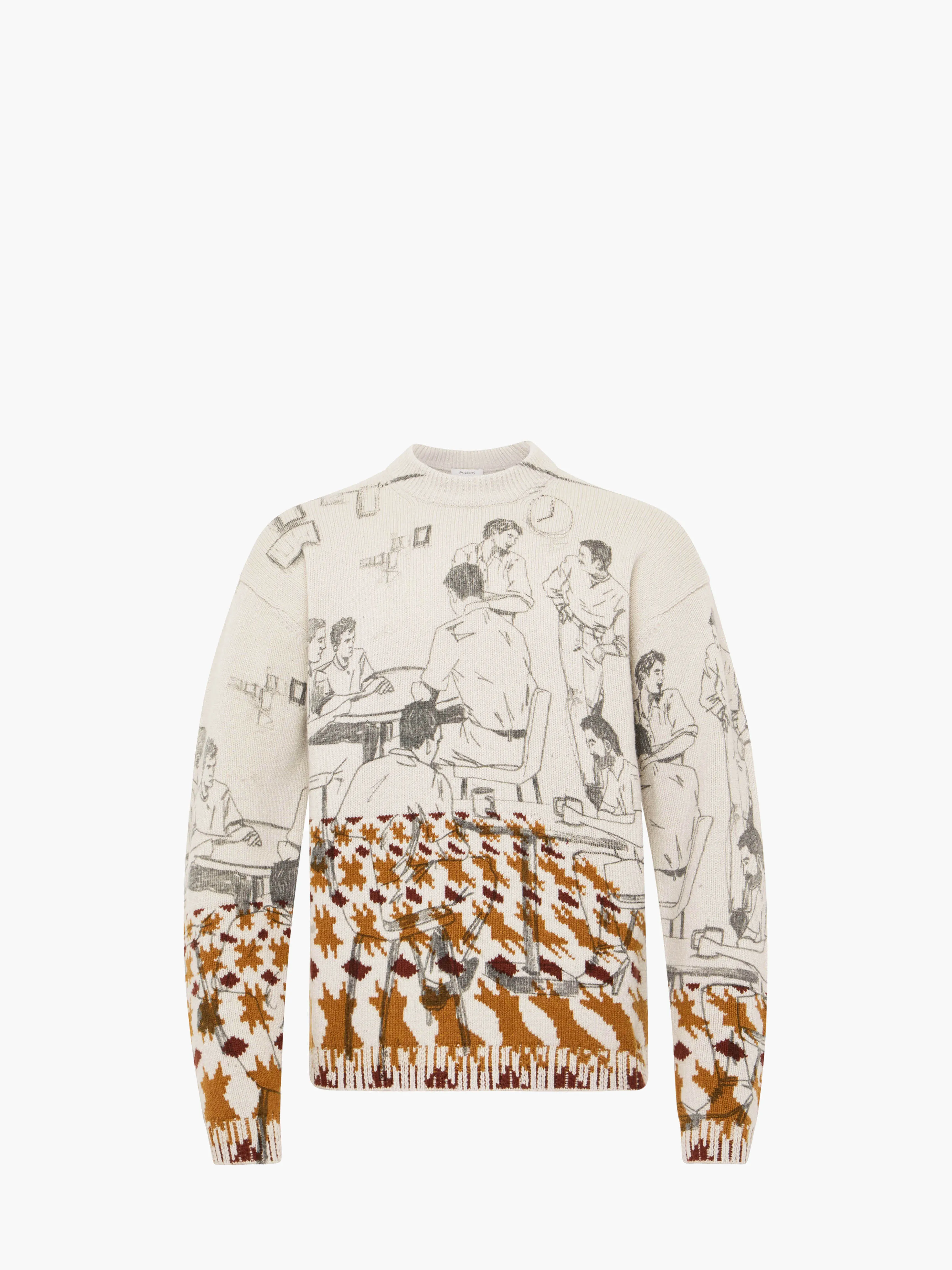 PRINT JACQUARD JUMPER sold by J.W. Anderson