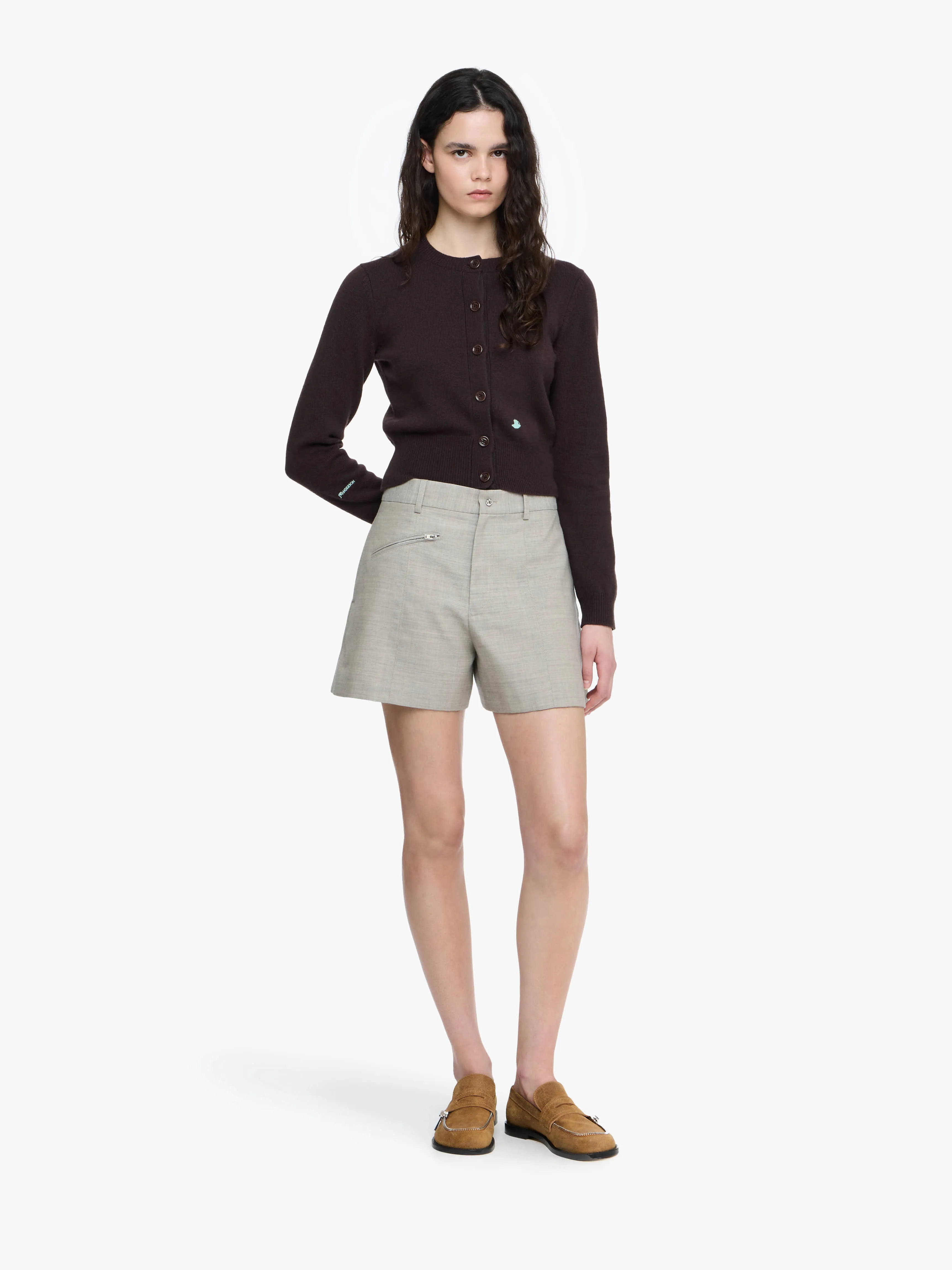 CONTRAST EMBROIDERY CARDIGAN sold by J.W. Anderson product image thumbnail 2