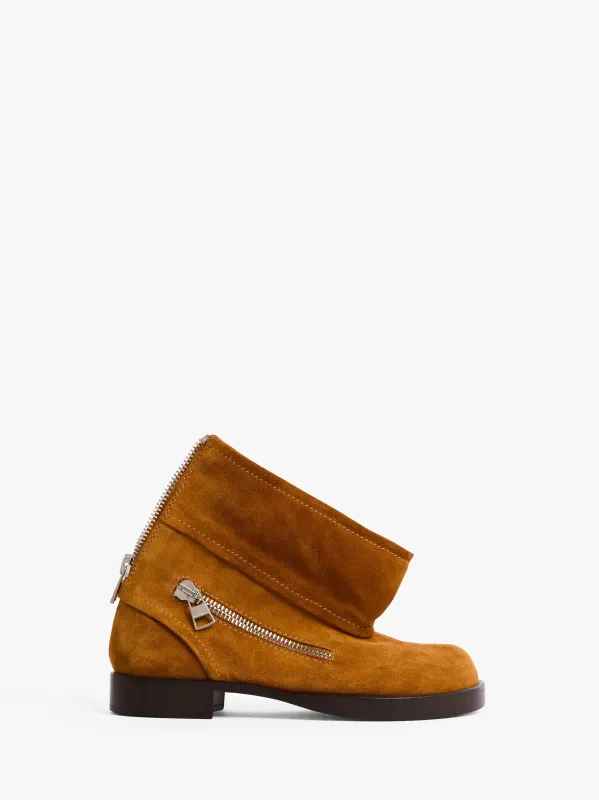 BIKER BOOT - SUEDE ANKLE BOOT sold by J.W. Anderson