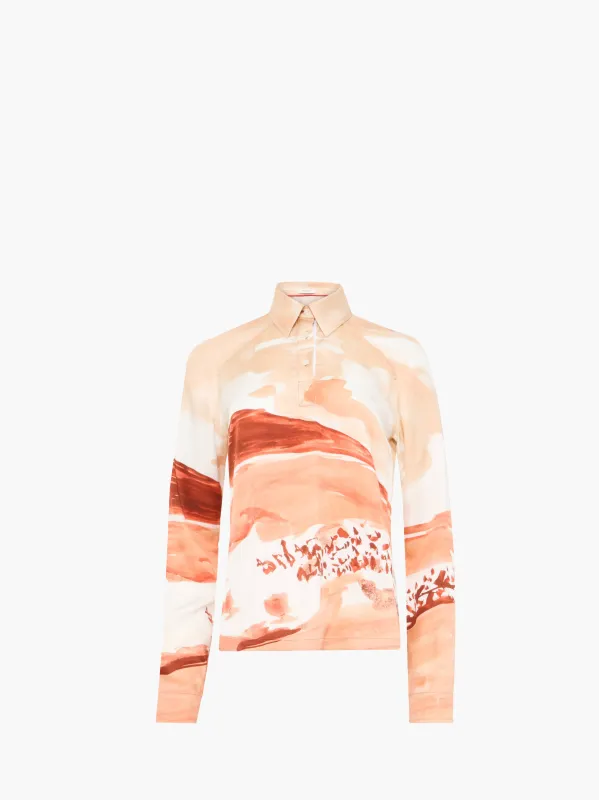 LONG SLEEVE POLO TOP sold by J.W. Anderson