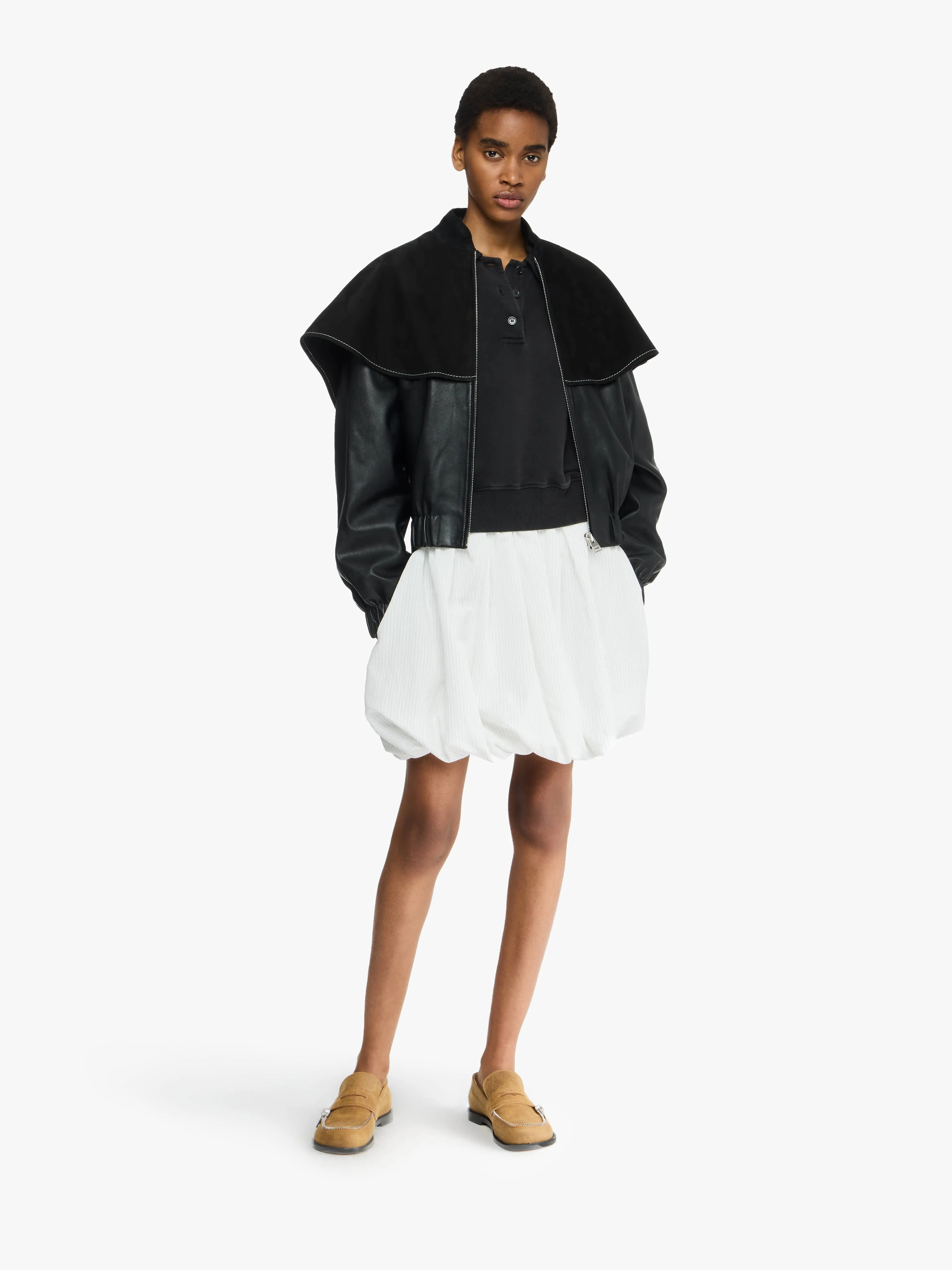 OVERSIZED COLLAR BOMBER JACKET sold by J.W. Anderson product image thumbnail 2