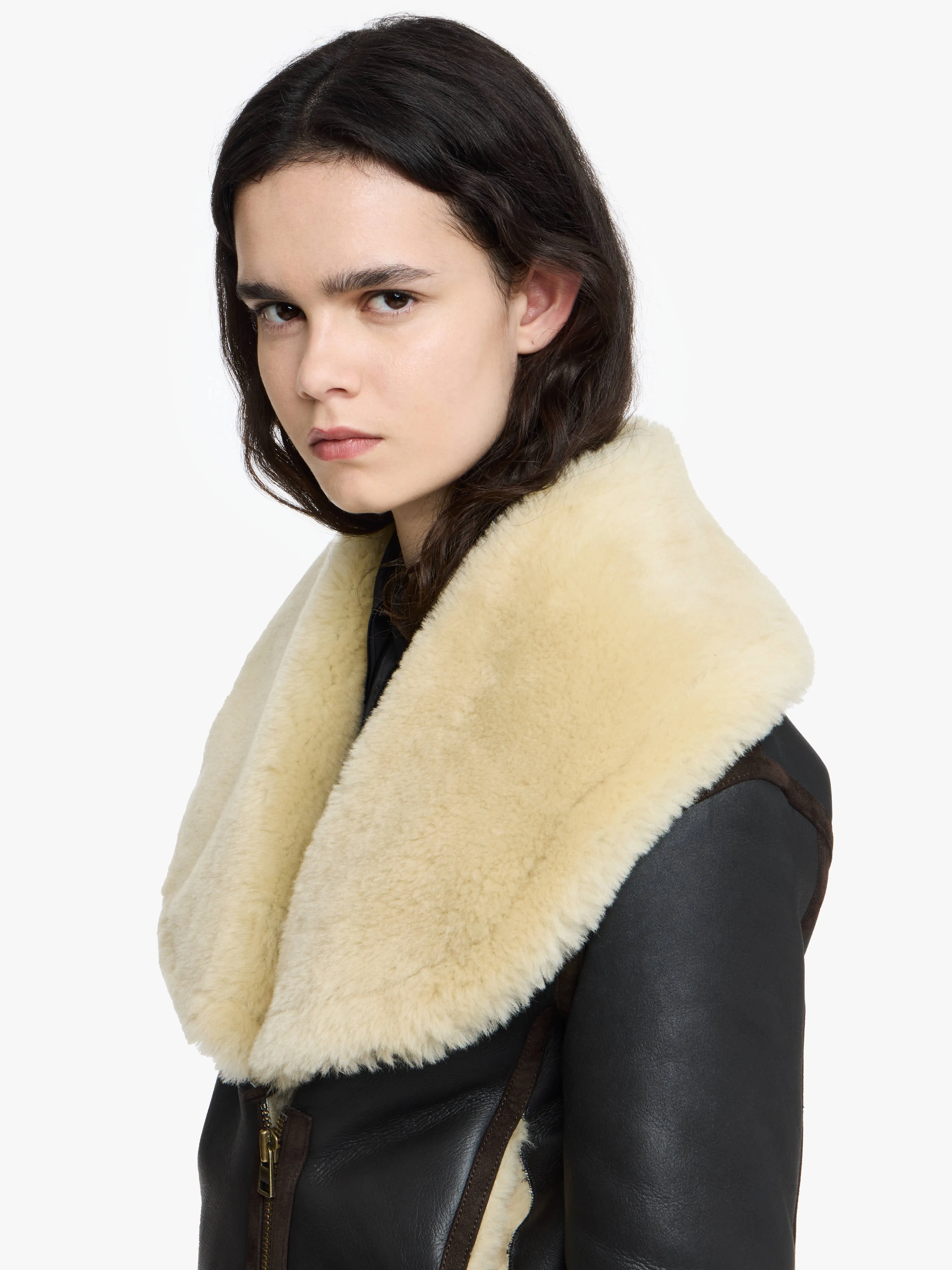 LEATHER AVIATOR JACKET sold by J.W. Anderson product image thumbnail 5