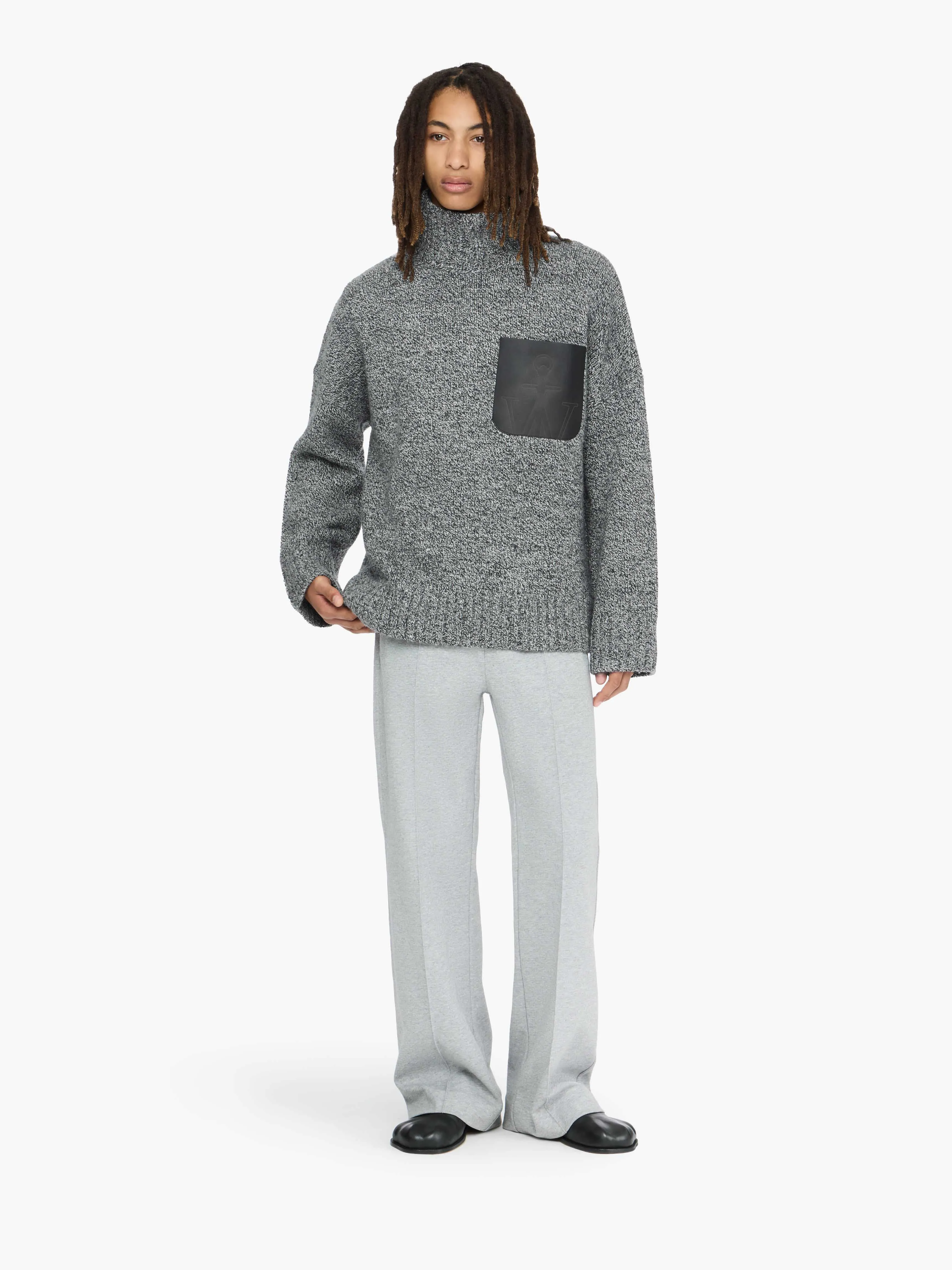 LEATHER PATCH POCKET JUMPER sold by J.W. Anderson product image thumbnail 2