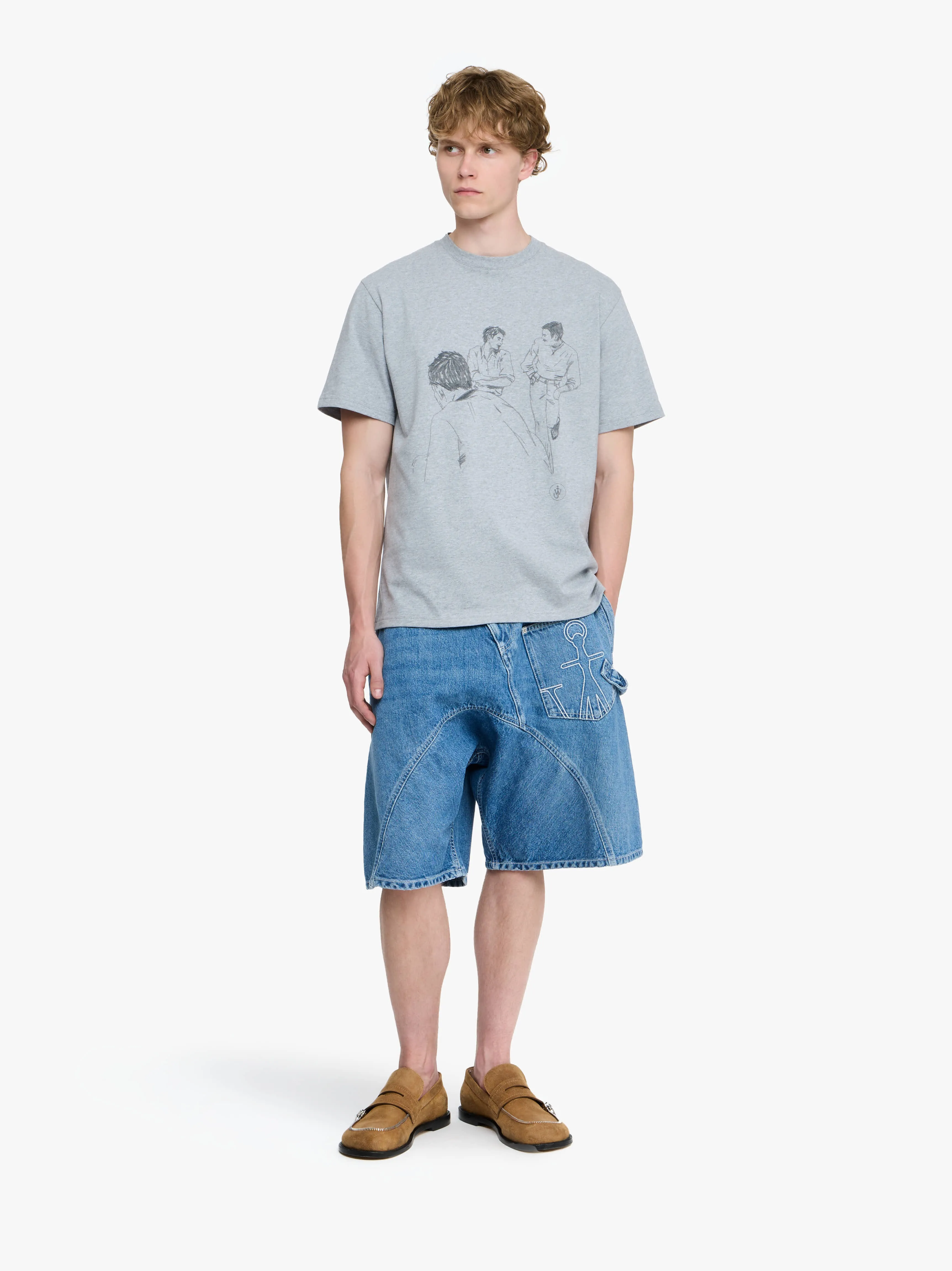 SUEDE BIKER MOCCASIN sold by J.W. Anderson product image thumbnail 5