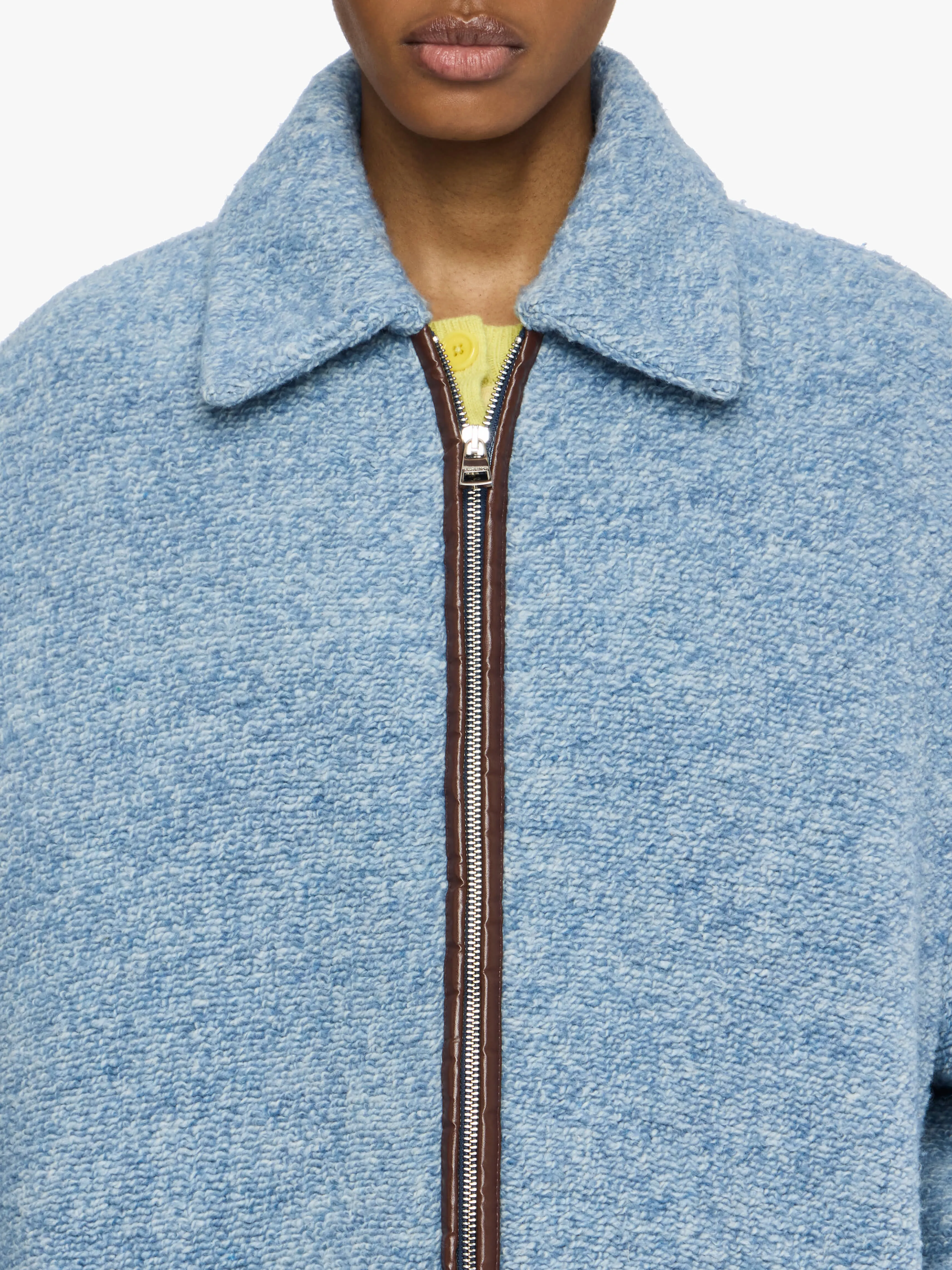 CONTRAST TRIM CASUAL JACKET sold by J.W. Anderson product image thumbnail 5