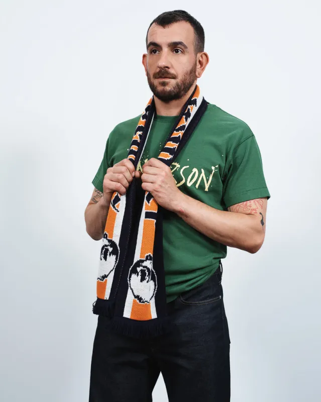CL_WINNER FOOTBALL SCARF - ORANGE_KW1427YN0468 made by J.W. Anderson