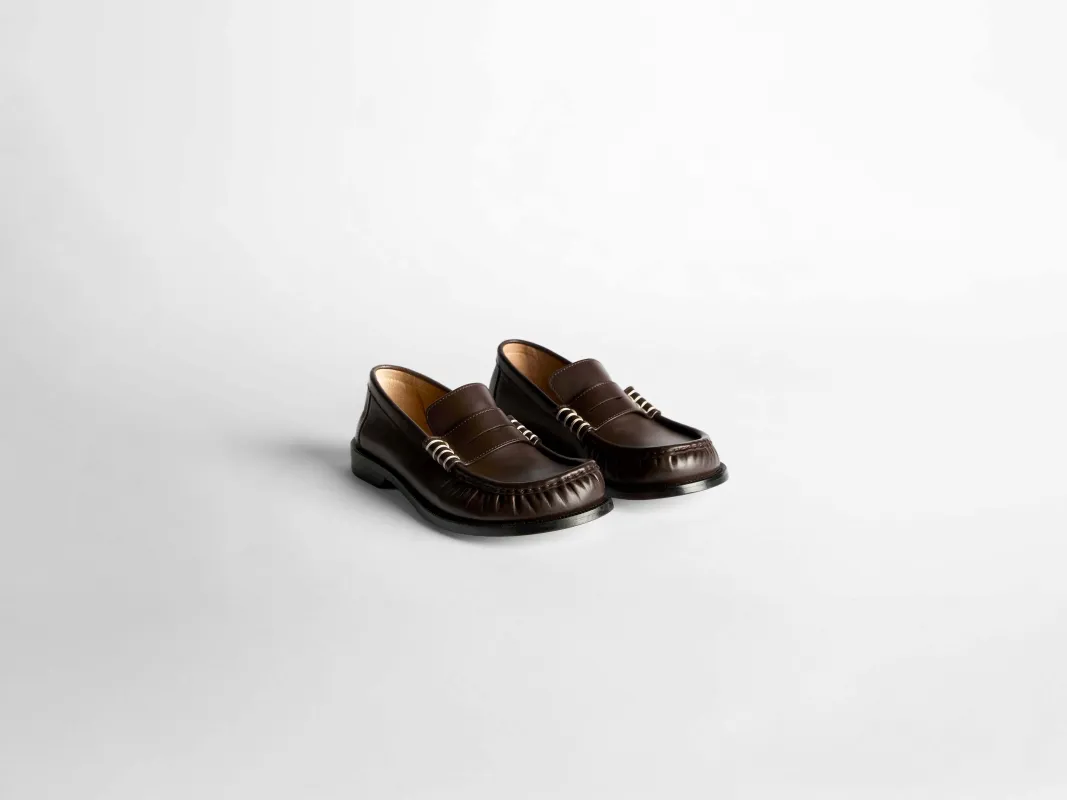 CL_LOAFER MOCCASIN M - BLACK_MO0002LA0391 sold by J.W. Anderson