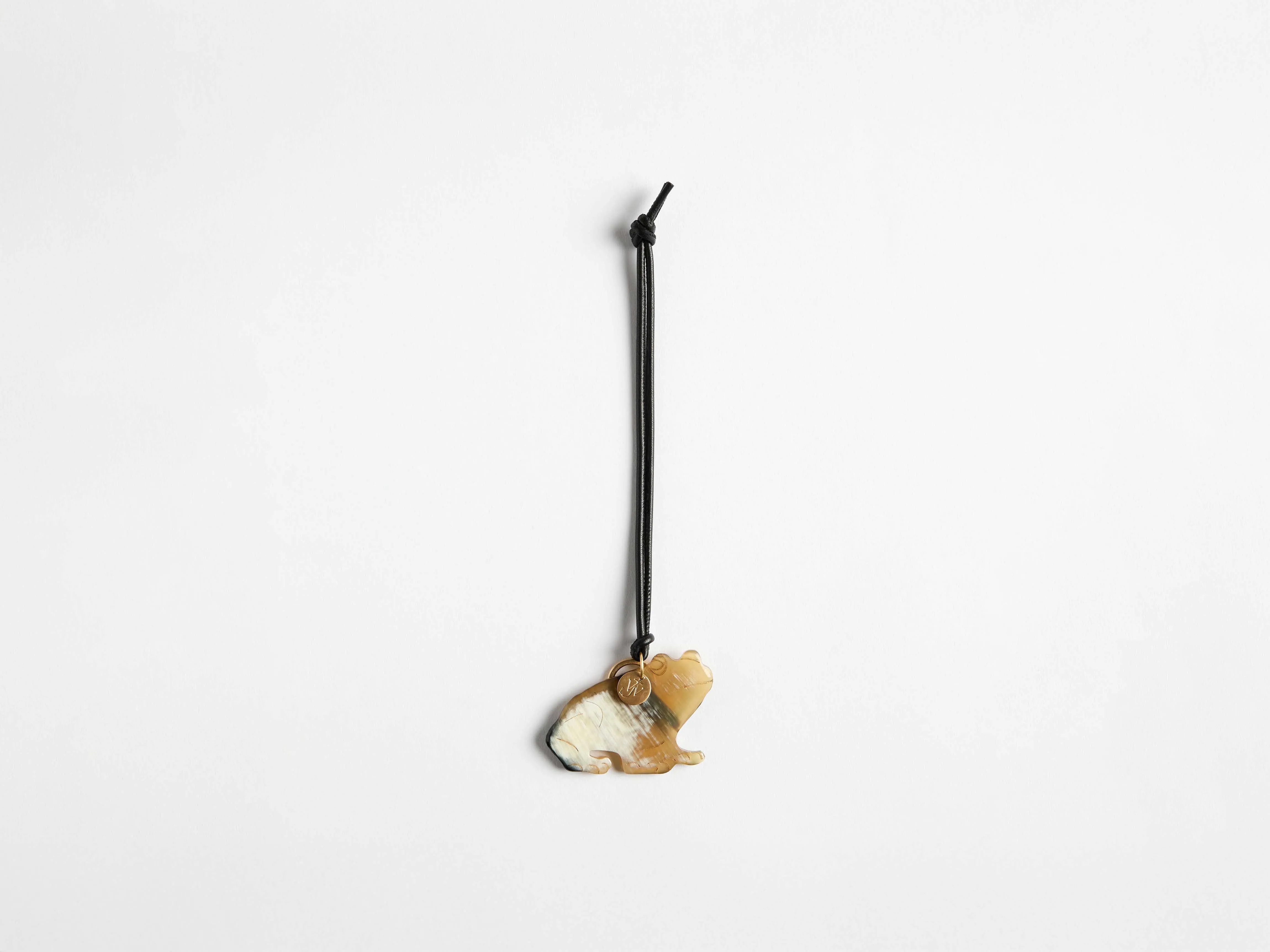 HORN-CRAFTED FROG CHARM sold by J.W. Anderson product image thumbnail 2