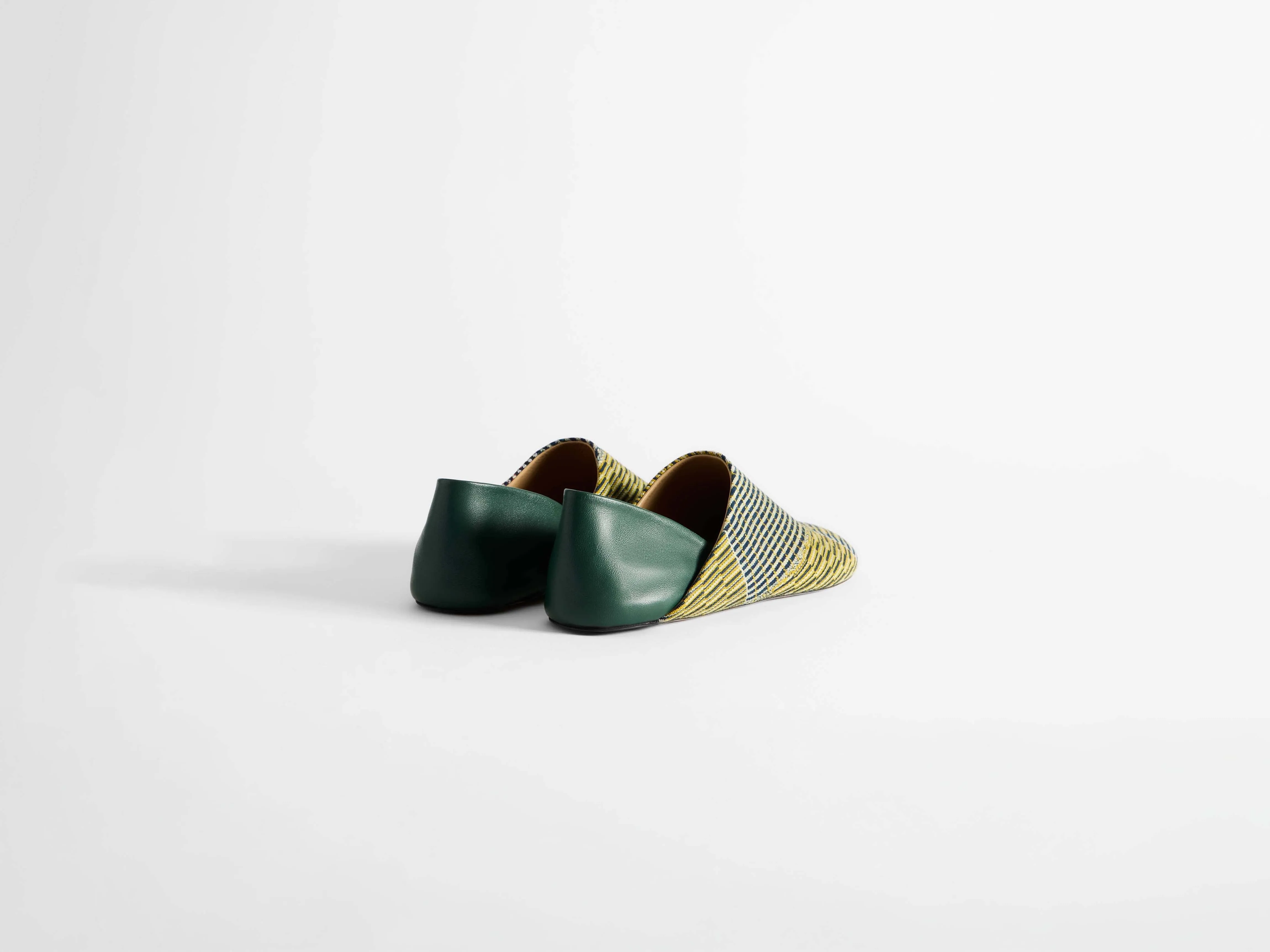 MENS SLIPPER MULES IN YELLOW & MULTI sold by J.W. Anderson product image thumbnail 4