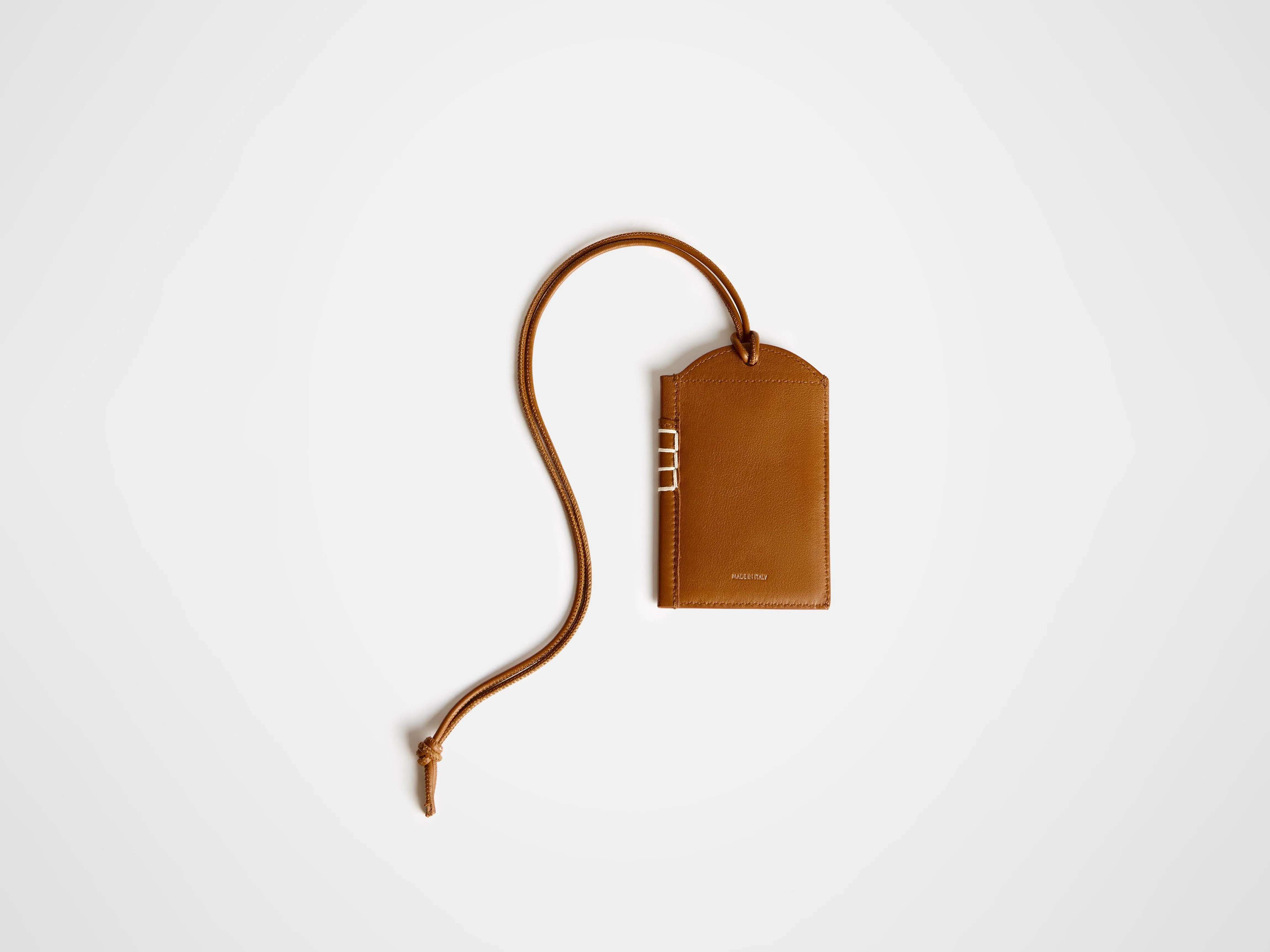 LEATHER LOAFER MIRROR CASE IN TAN sold by J.W. Anderson product image thumbnail 3