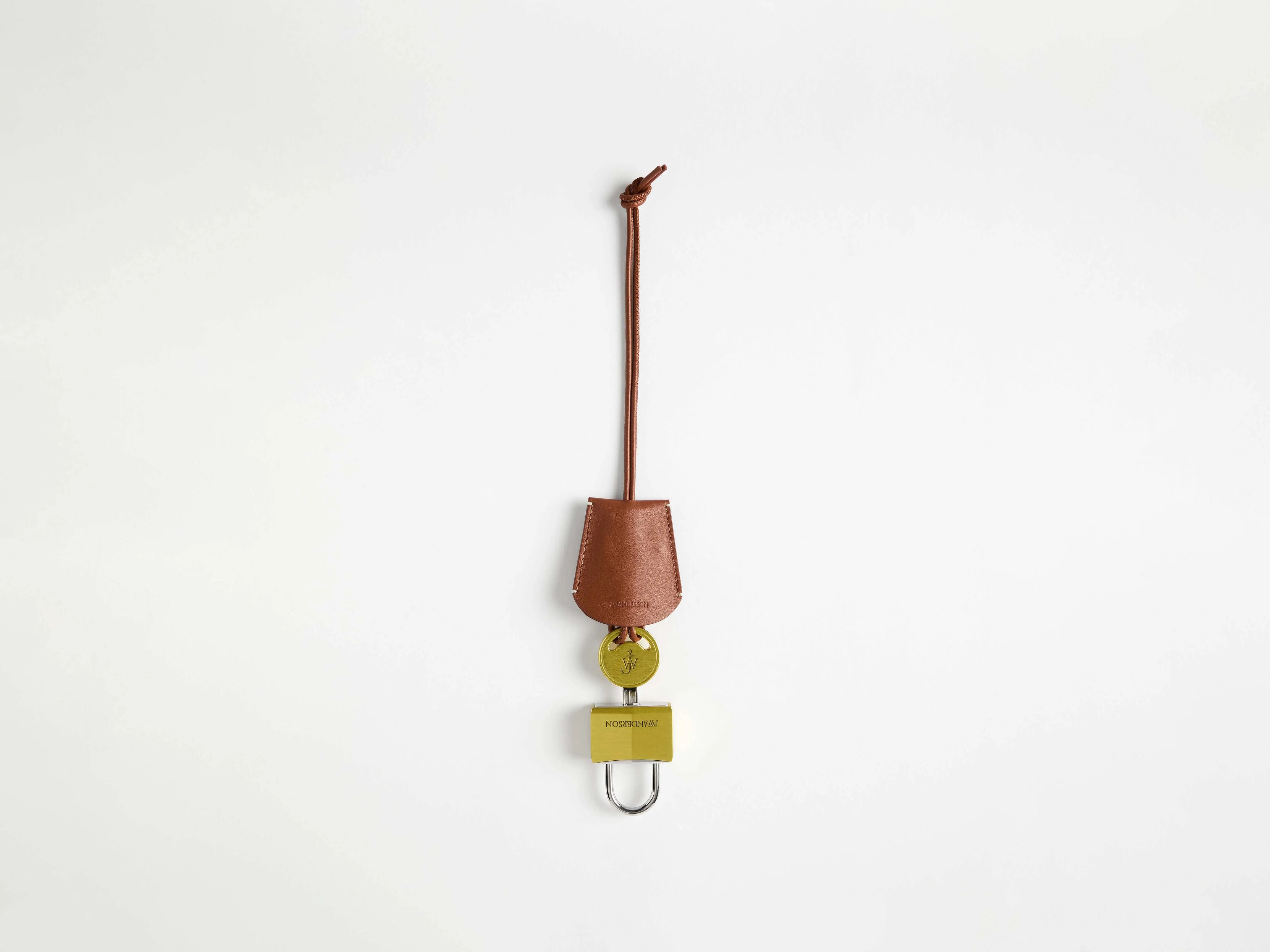 PADLOCK CHARM IN YELLOW sold by J.W. Anderson product image thumbnail 2
