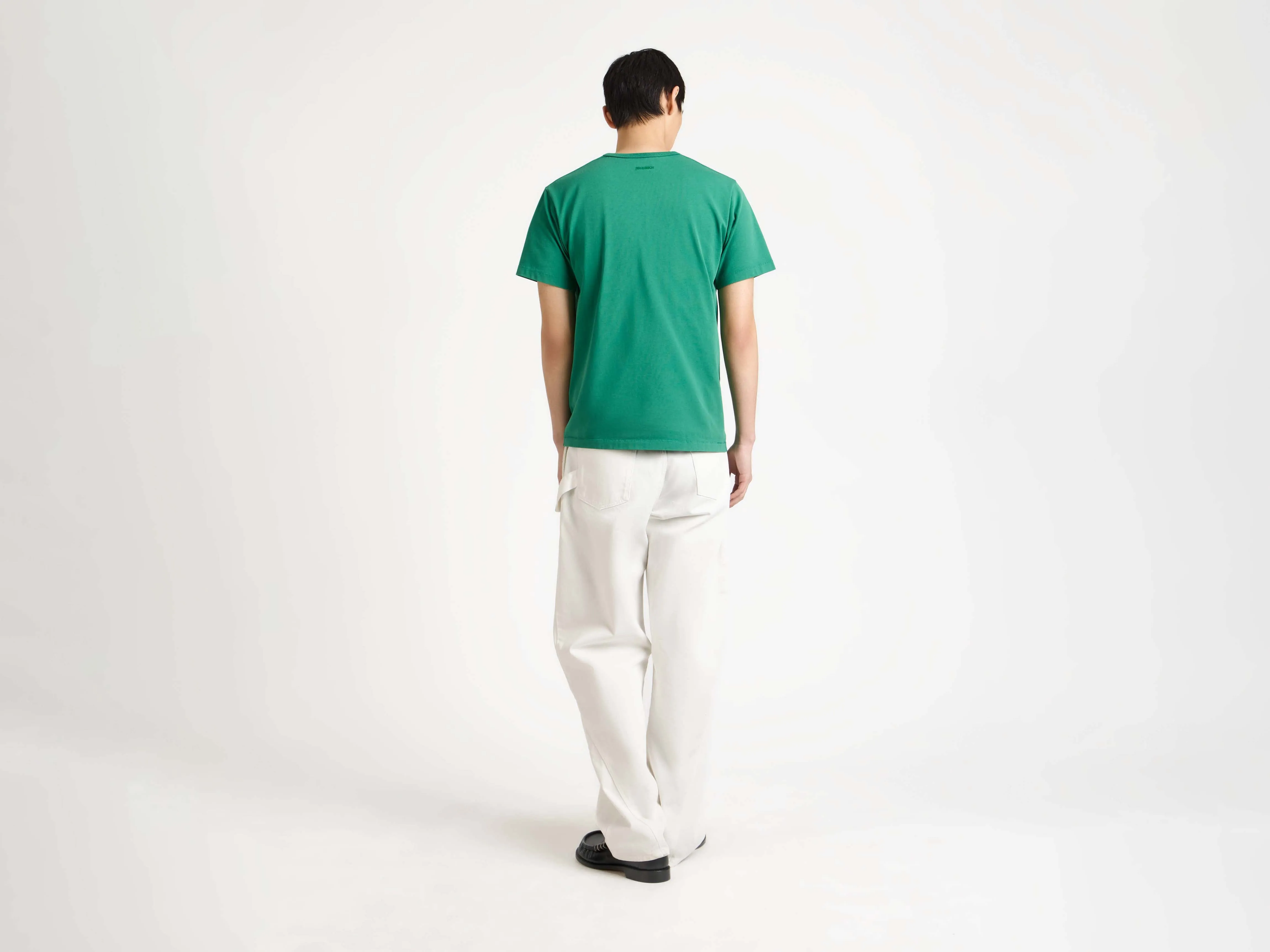 MENS JUMPING FROG T-SHIRT IN EMERALD sold by J.W. Anderson product image thumbnail 2