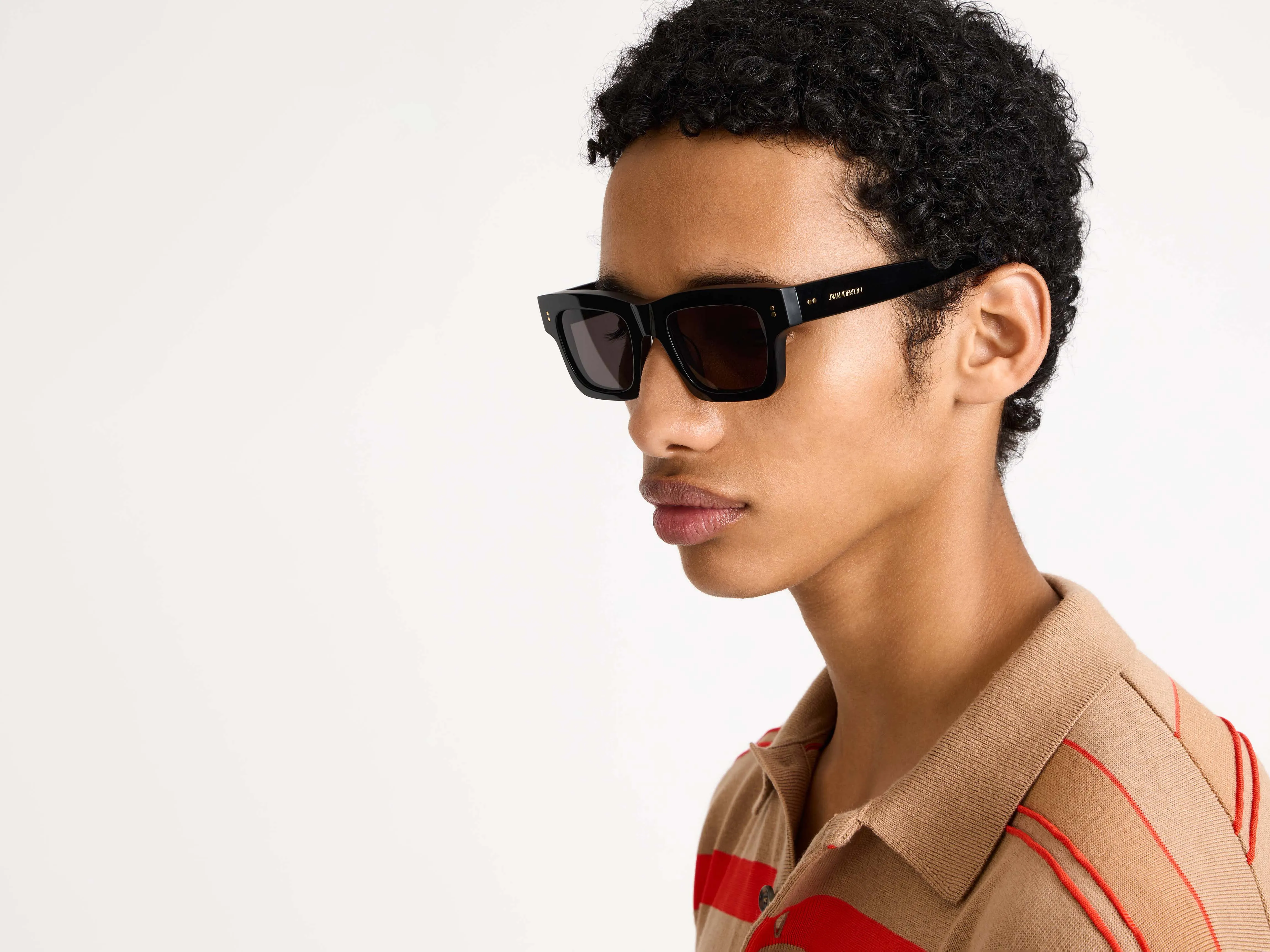 JWA02 RECTANGULAR SUNGLASSES IN BLACK sold by J.W. Anderson product image thumbnail 5