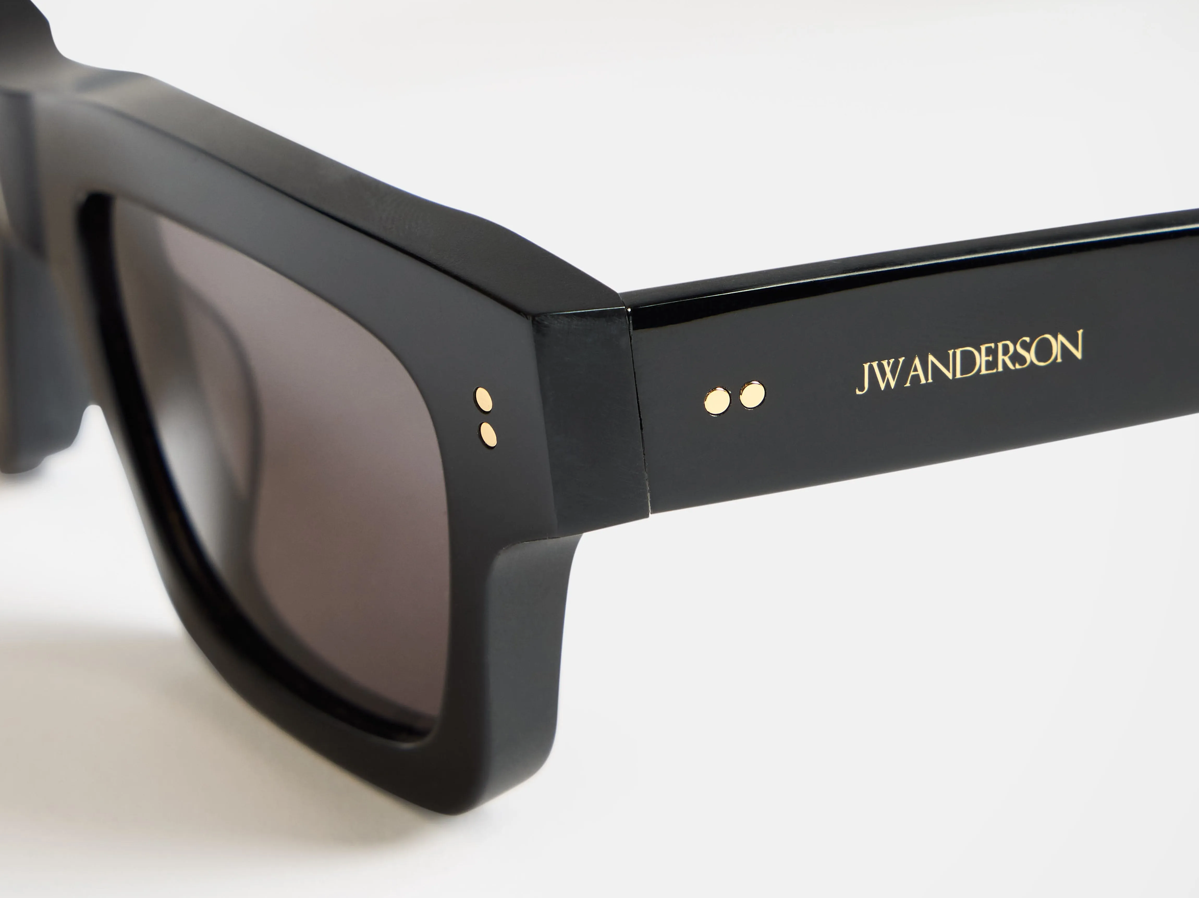 JWA02 RECTANGULAR SUNGLASSES IN BLACK sold by J.W. Anderson product image thumbnail 2