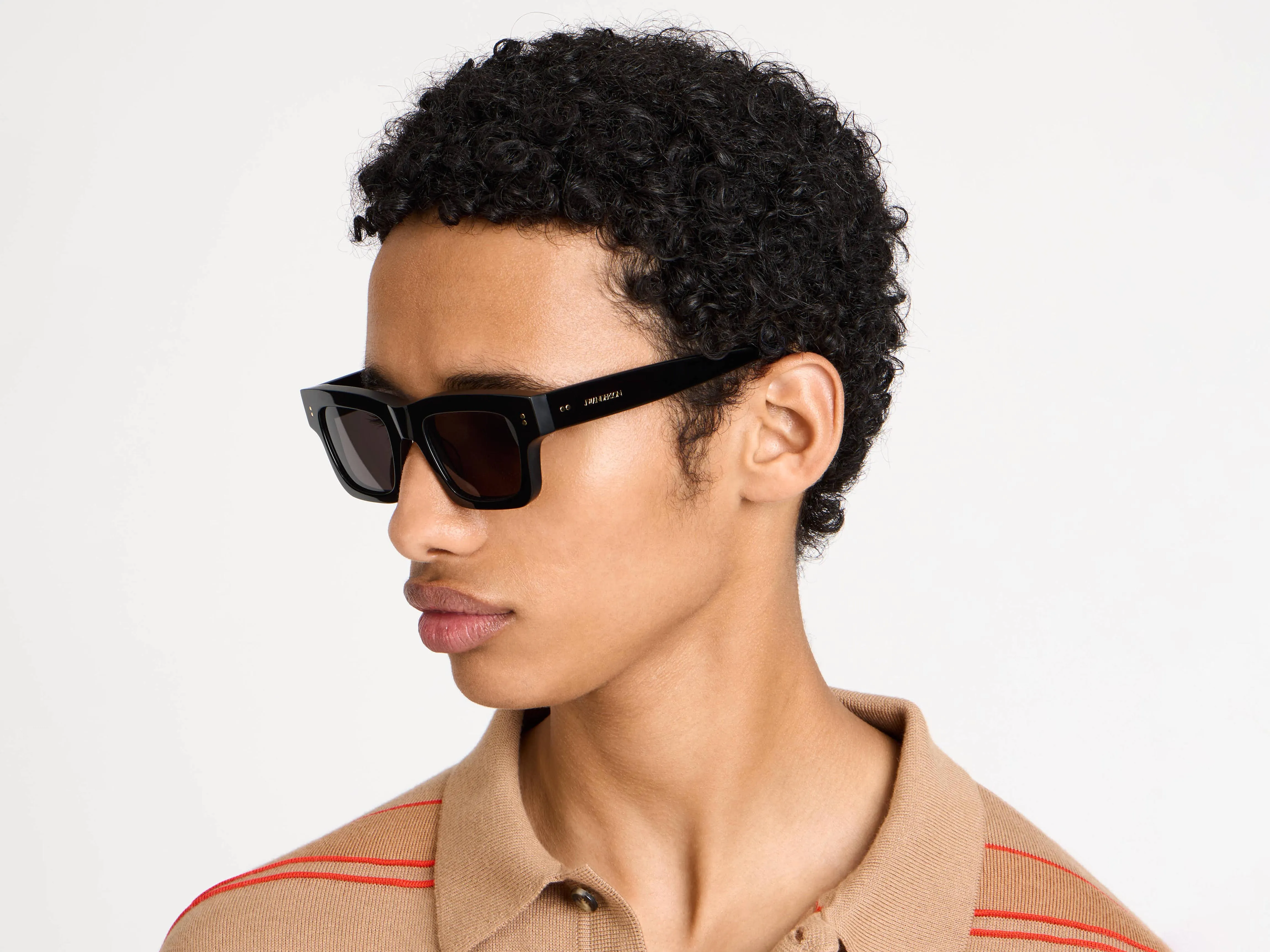 JWA02 RECTANGULAR SUNGLASSES IN BLACK sold by J.W. Anderson product image thumbnail 3