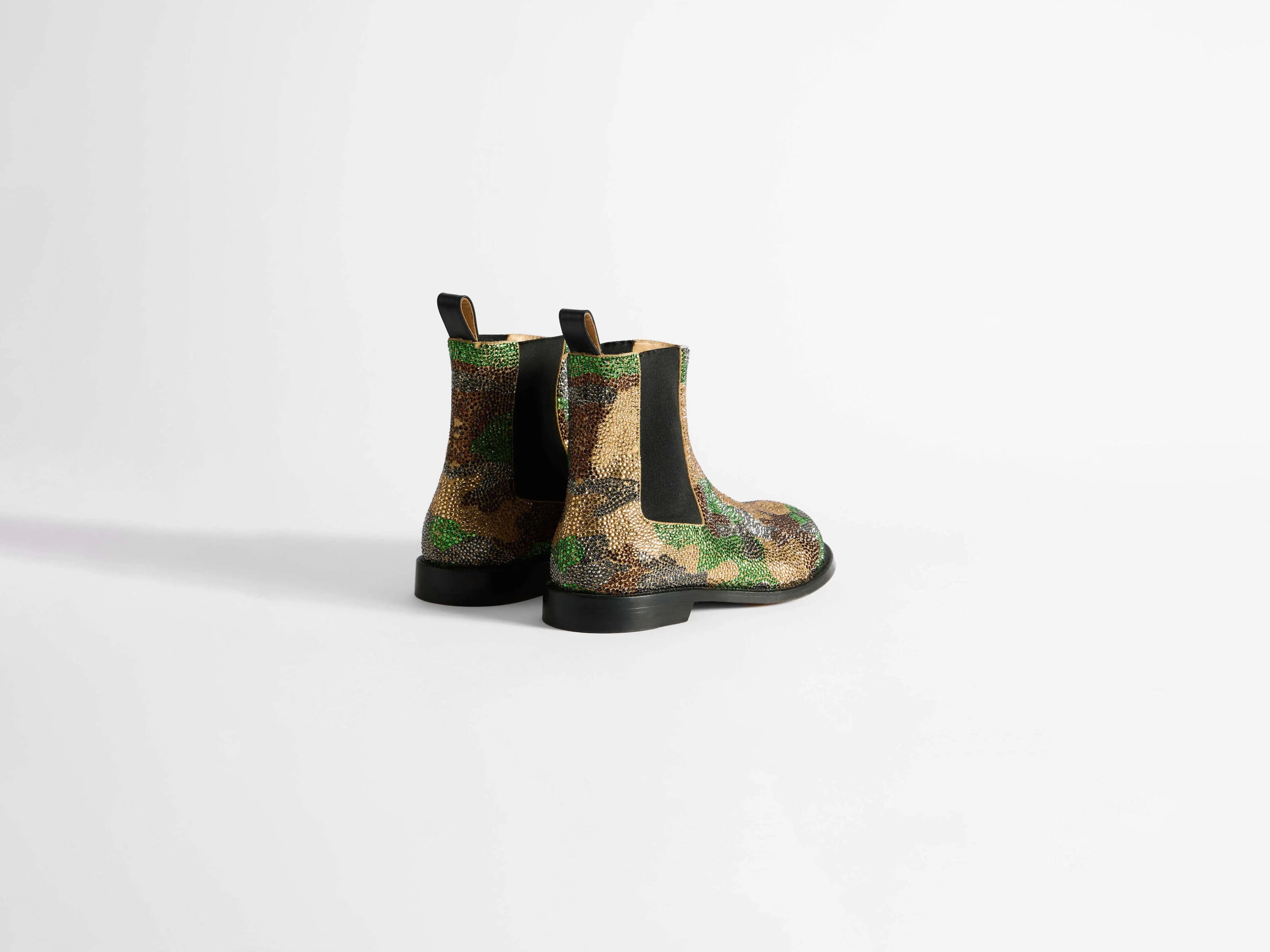 WOMENS CHELSEA LOAFER BOOTS IN MILITARY GREEN sold by J.W. Anderson product image thumbnail 3