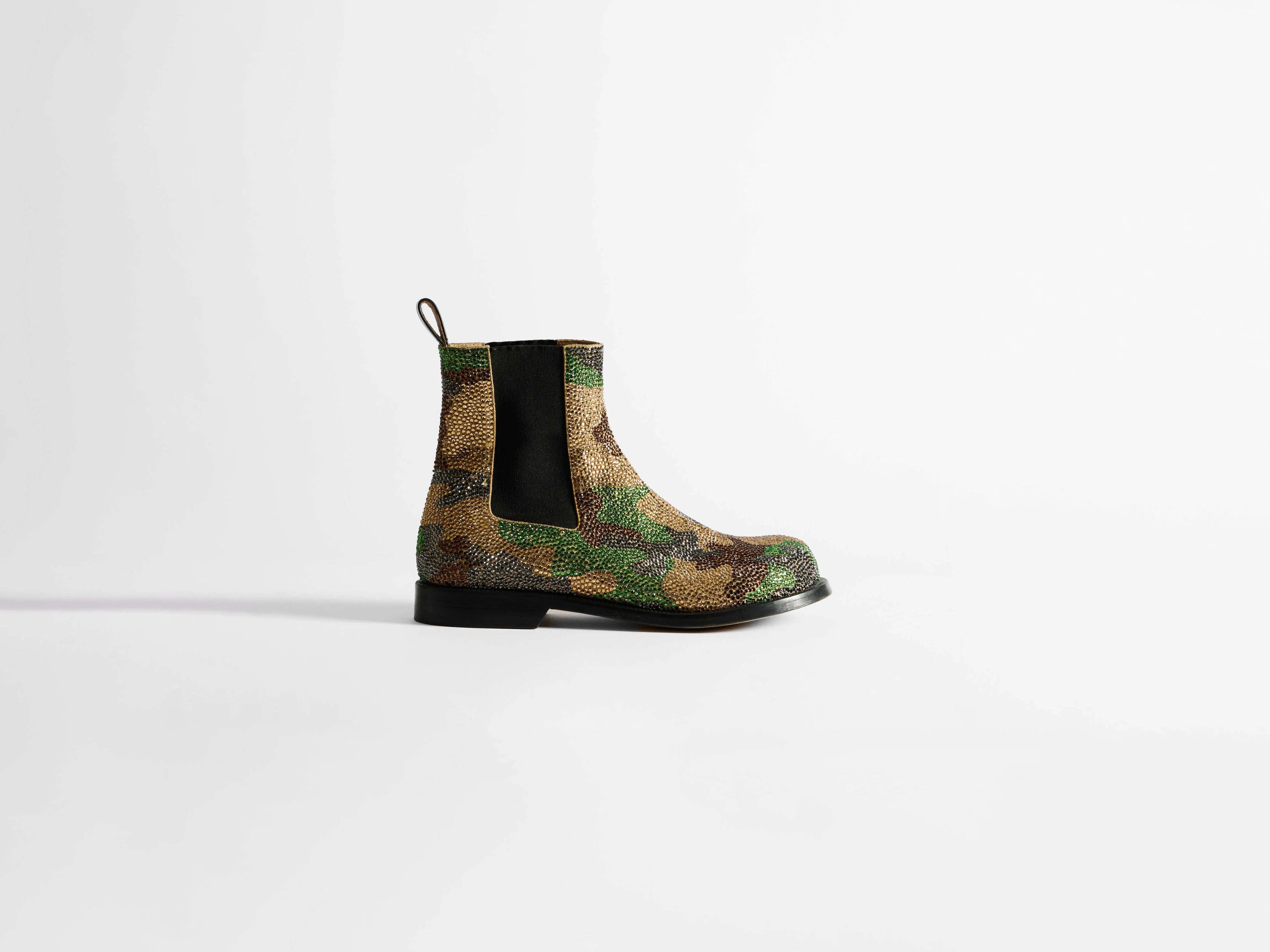 WOMENS CHELSEA LOAFER BOOTS IN MILITARY GREEN sold by J.W. Anderson product image thumbnail 4