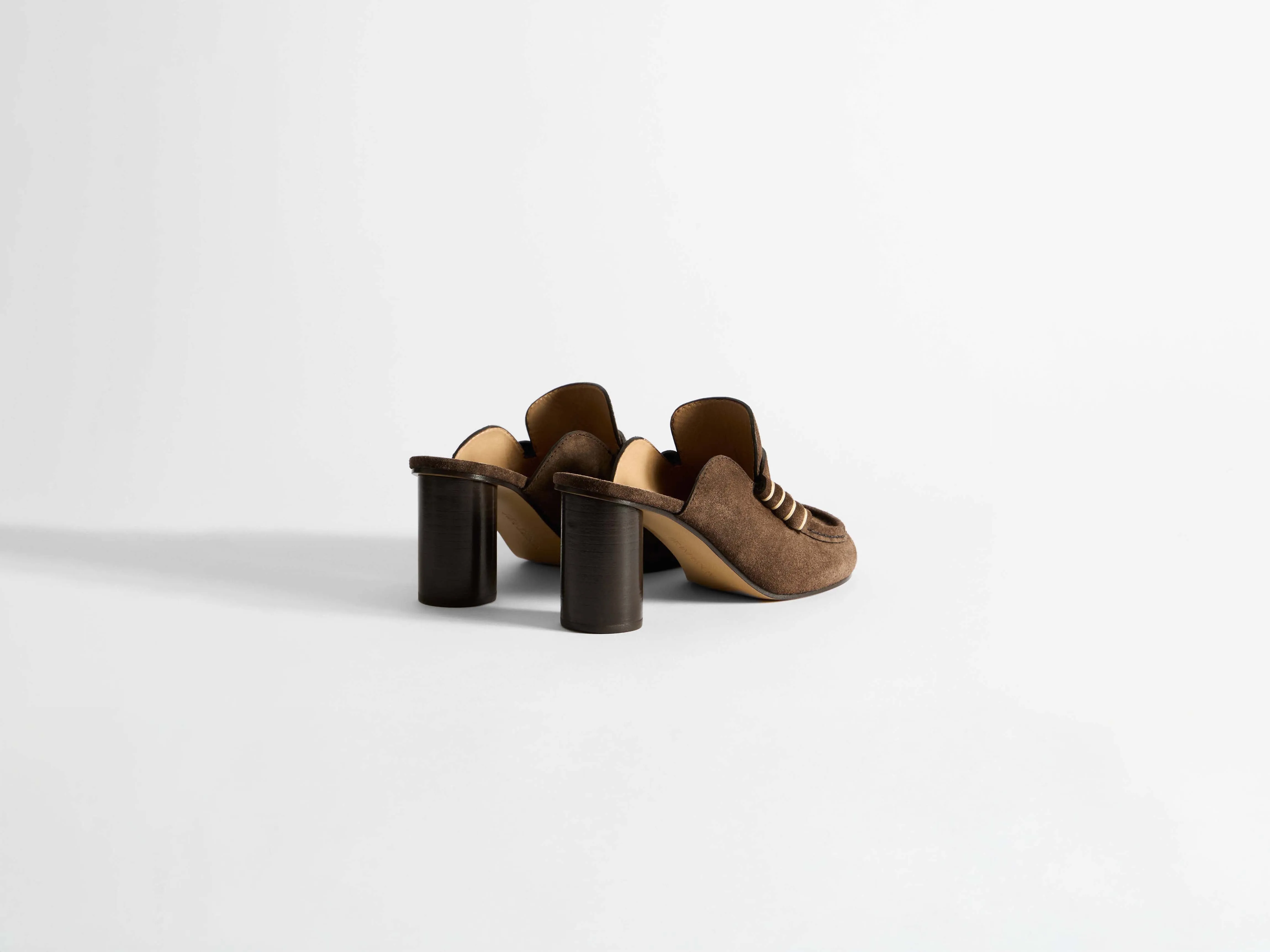 WOMENS LOAFER MULE SANDAL IN CHOCOLATE BROWN sold by J.W. Anderson product image thumbnail 3