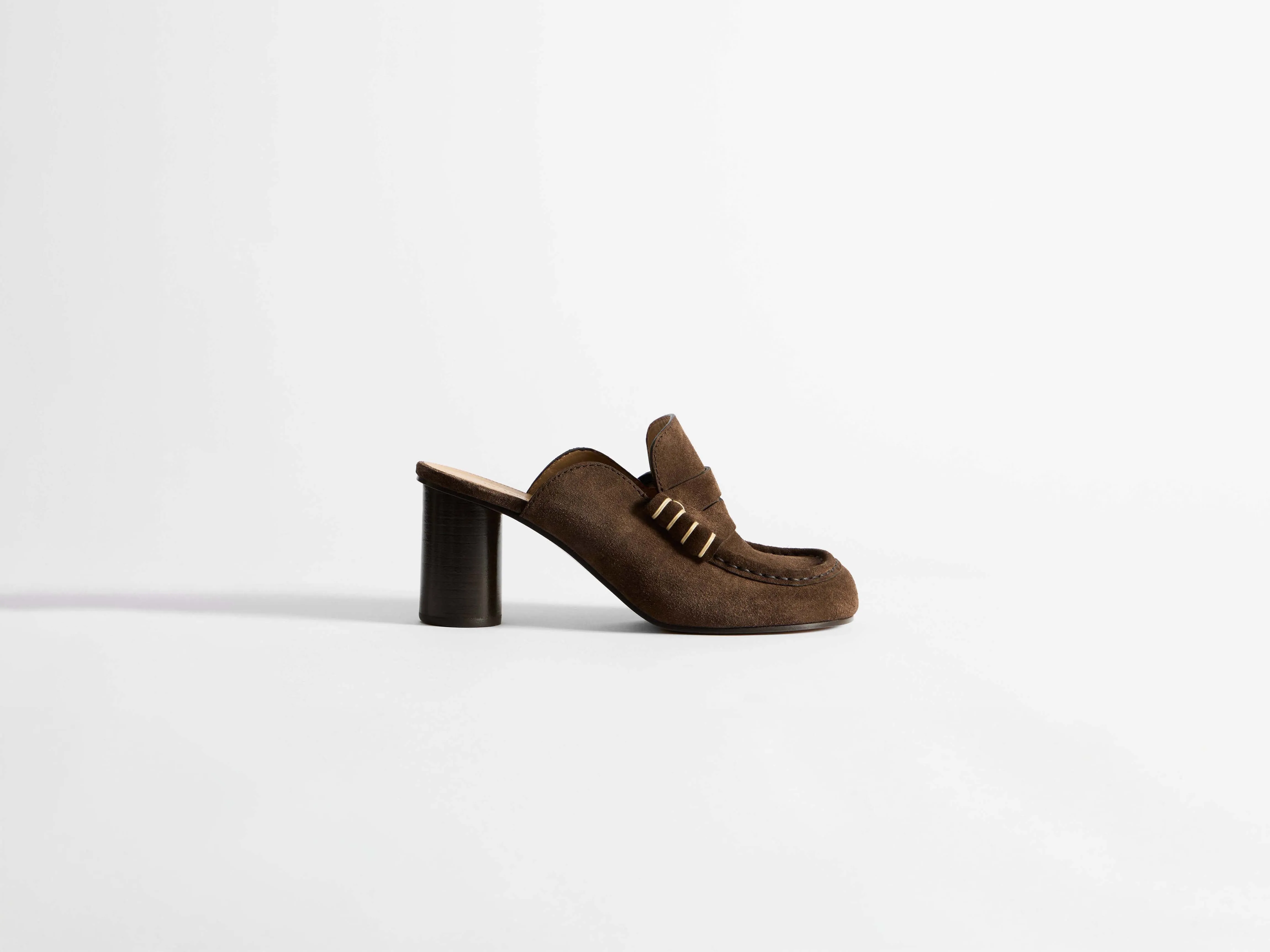 WOMENS LOAFER MULE SANDAL IN CHOCOLATE BROWN sold by J.W. Anderson product image thumbnail 4