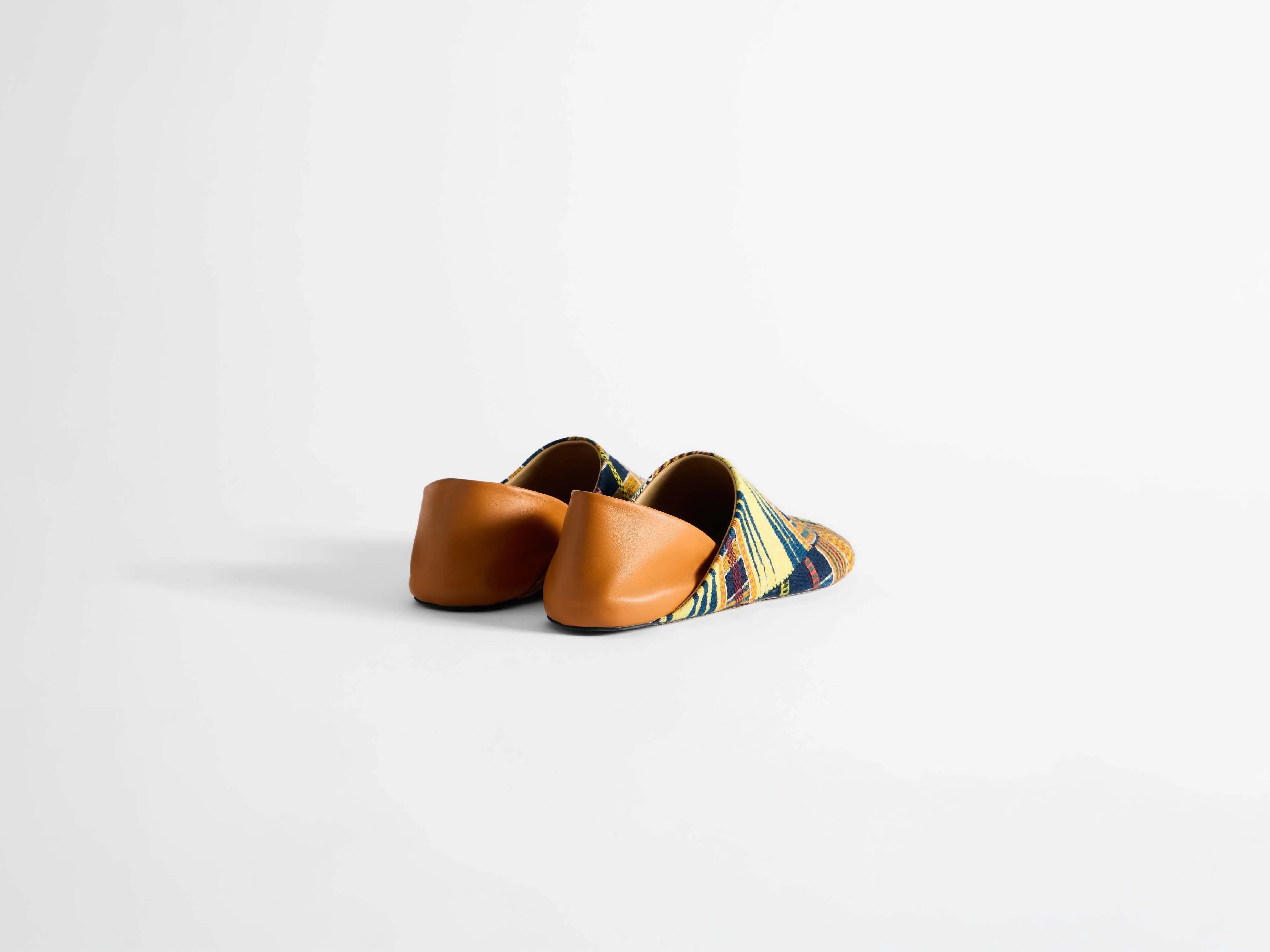 MENS SLIPPER MULES IN BLUE & MULTI sold by J.W. Anderson product image thumbnail 4