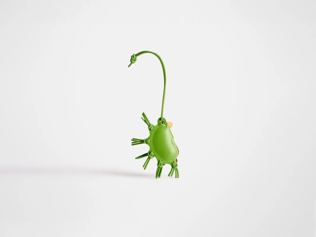 LEATHER VENUS FLY TRAP CHARM sold by J.W. Anderson