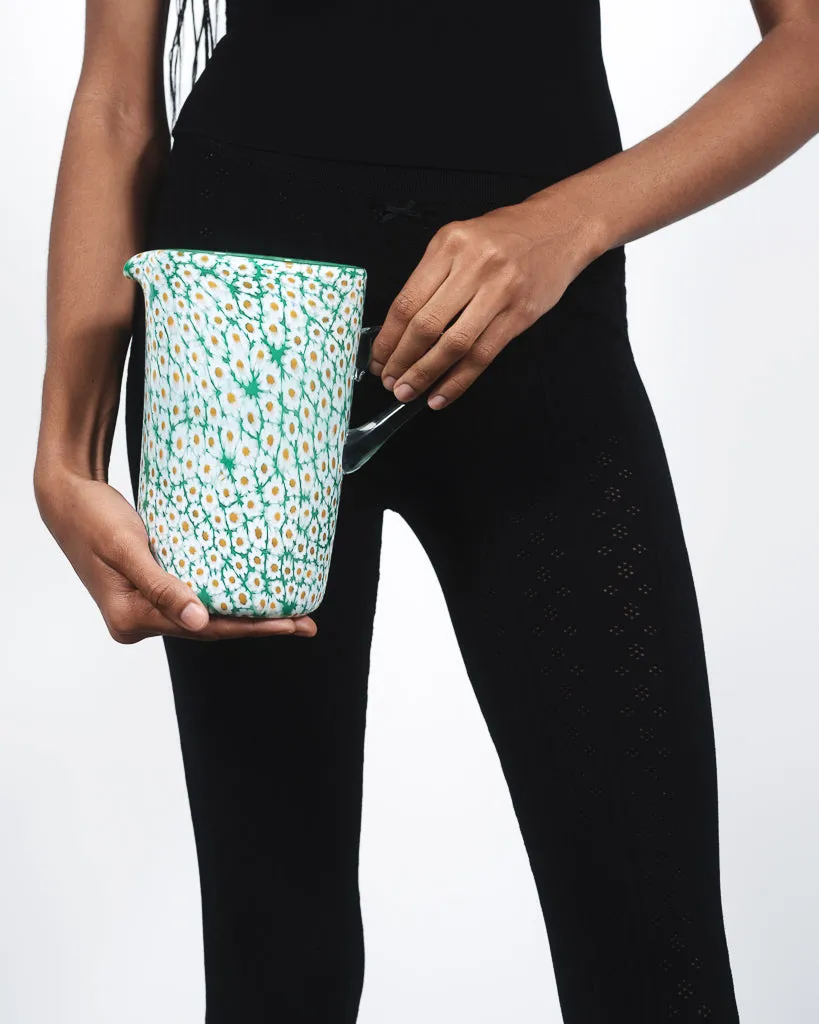 WOMENS KNITTED POINTELLE LEGGINGS IN BLACK sold by J.W. Anderson product image thumbnail 3