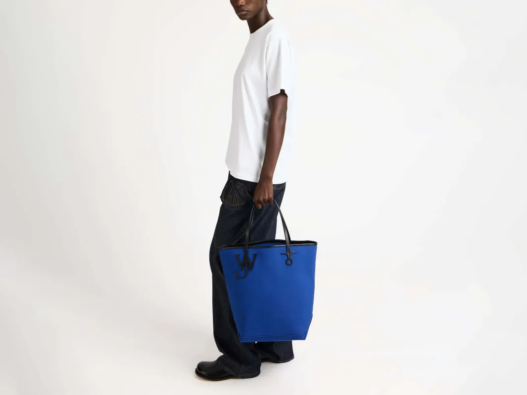 LARGE ANCHOR CANVAS TOTE IN BLUE sold by J.W. Anderson