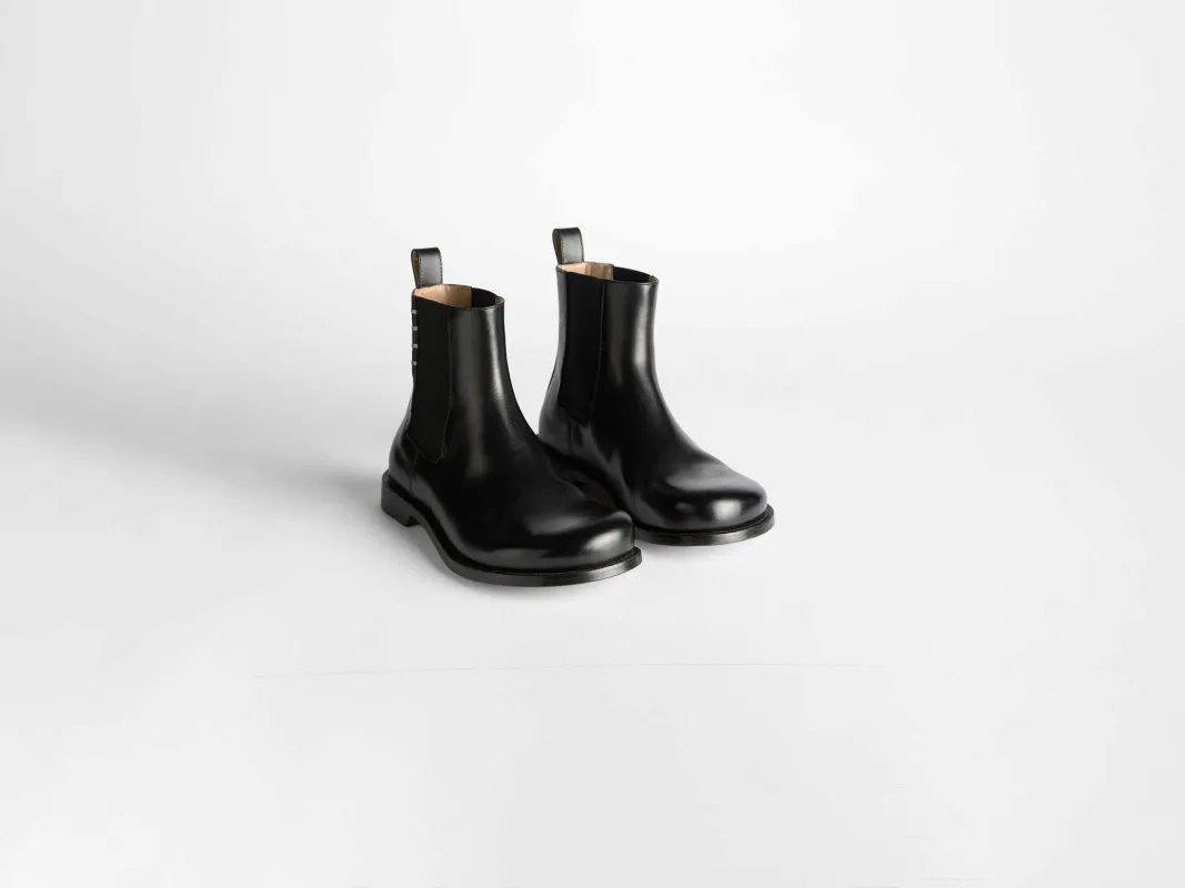 WOMENS CHELSEA LOAFER BOOTS IN BLACK made by J.W. Anderson