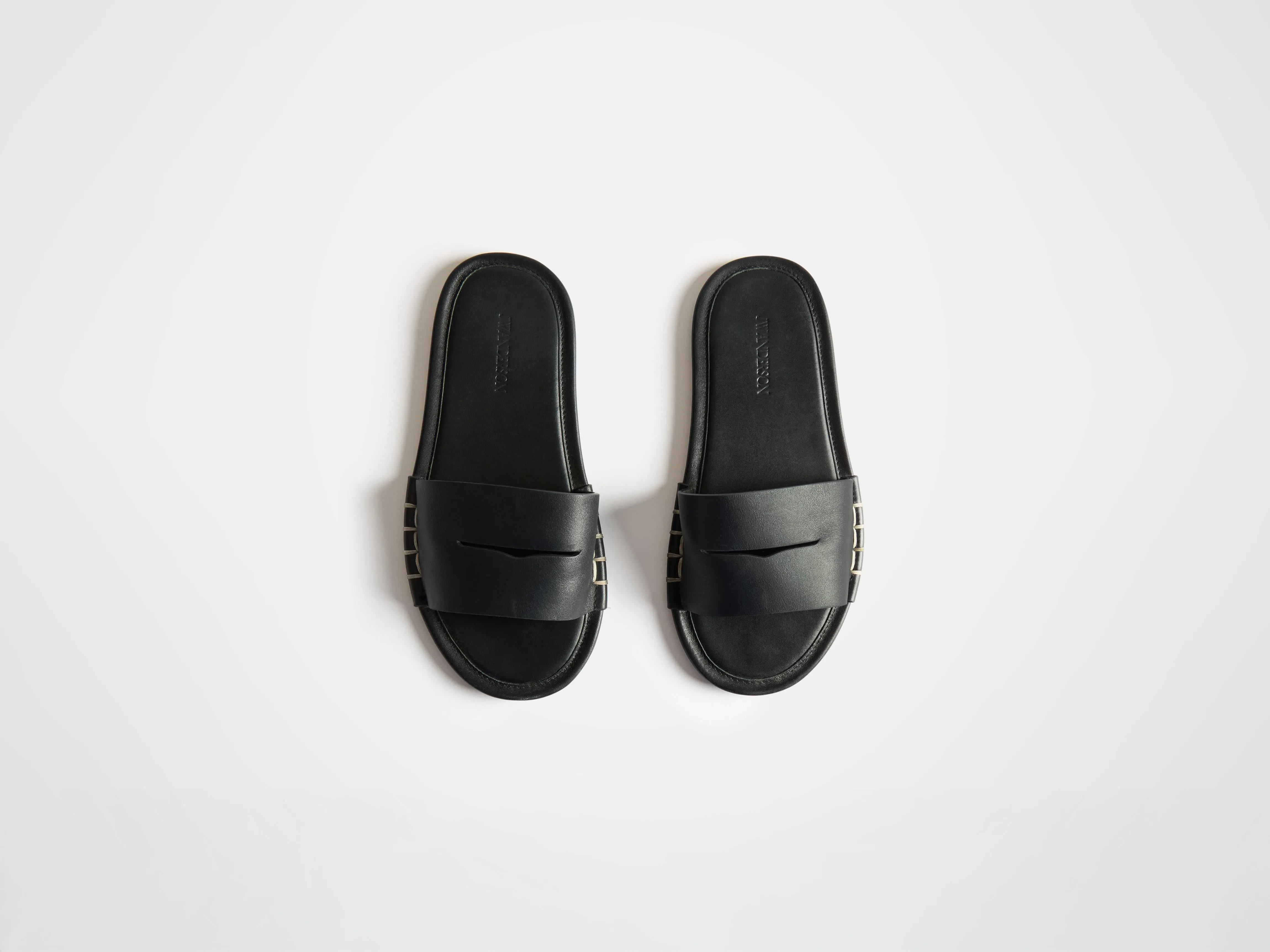 WOMENS LOAFER SLIDES IN BLACK sold by J.W. Anderson product image thumbnail 4