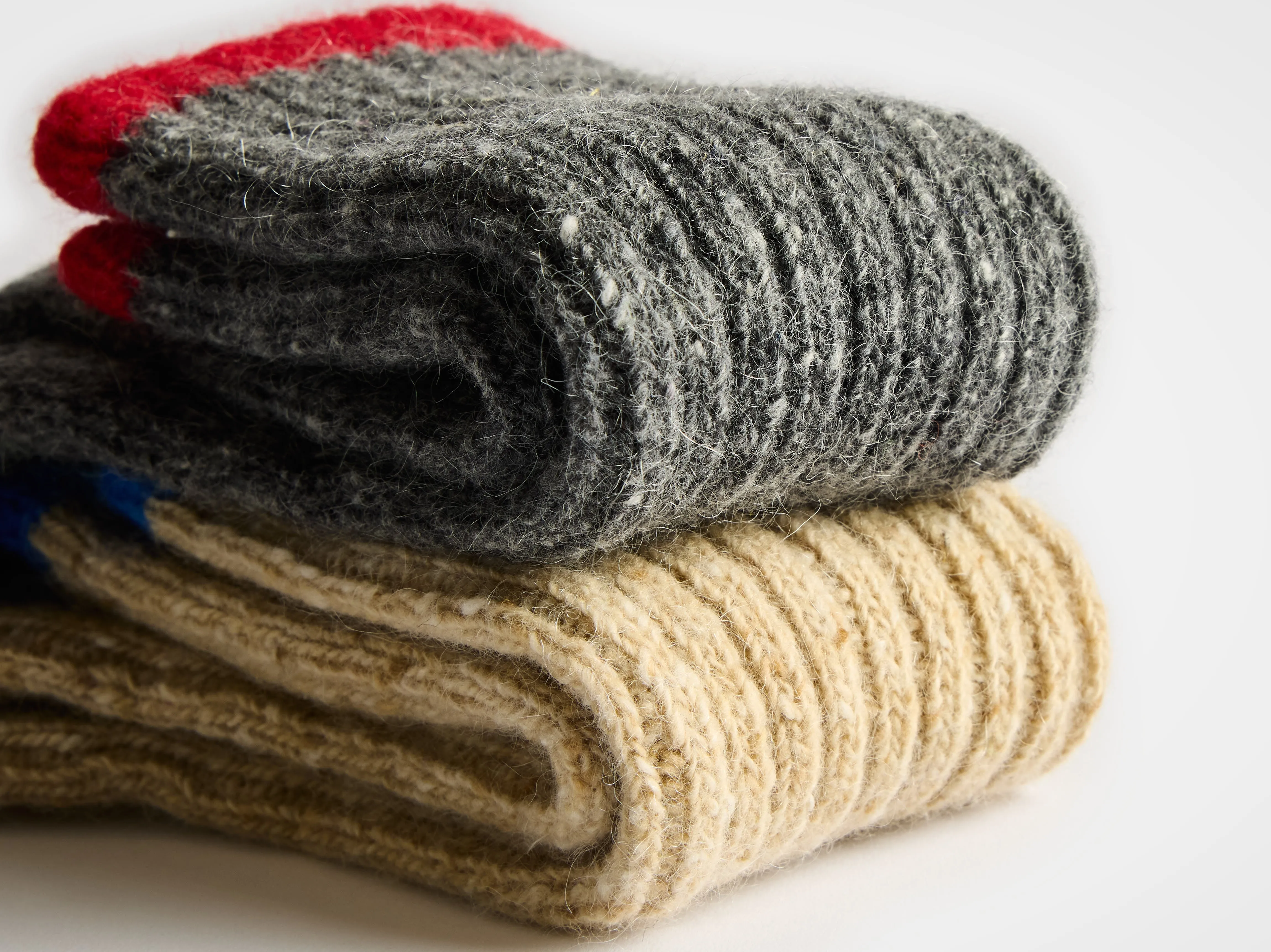 DONEGAL SOCK IN OATMEAL MELANGE sold by J.W. Anderson product image thumbnail 3