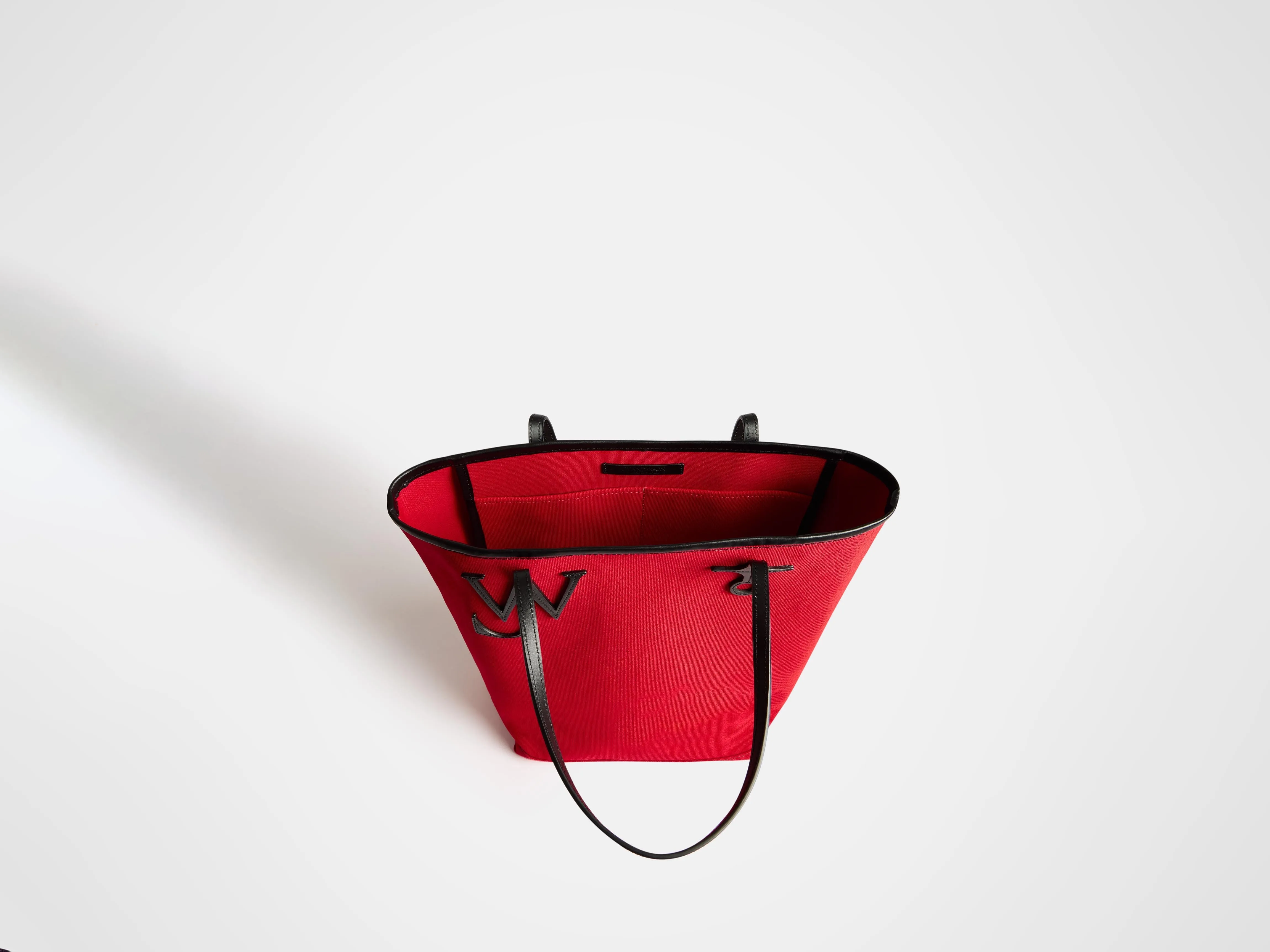 LARGE ANCHOR CANVAS & LEATHER TOTE IN RED sold by J.W. Anderson product image thumbnail 5