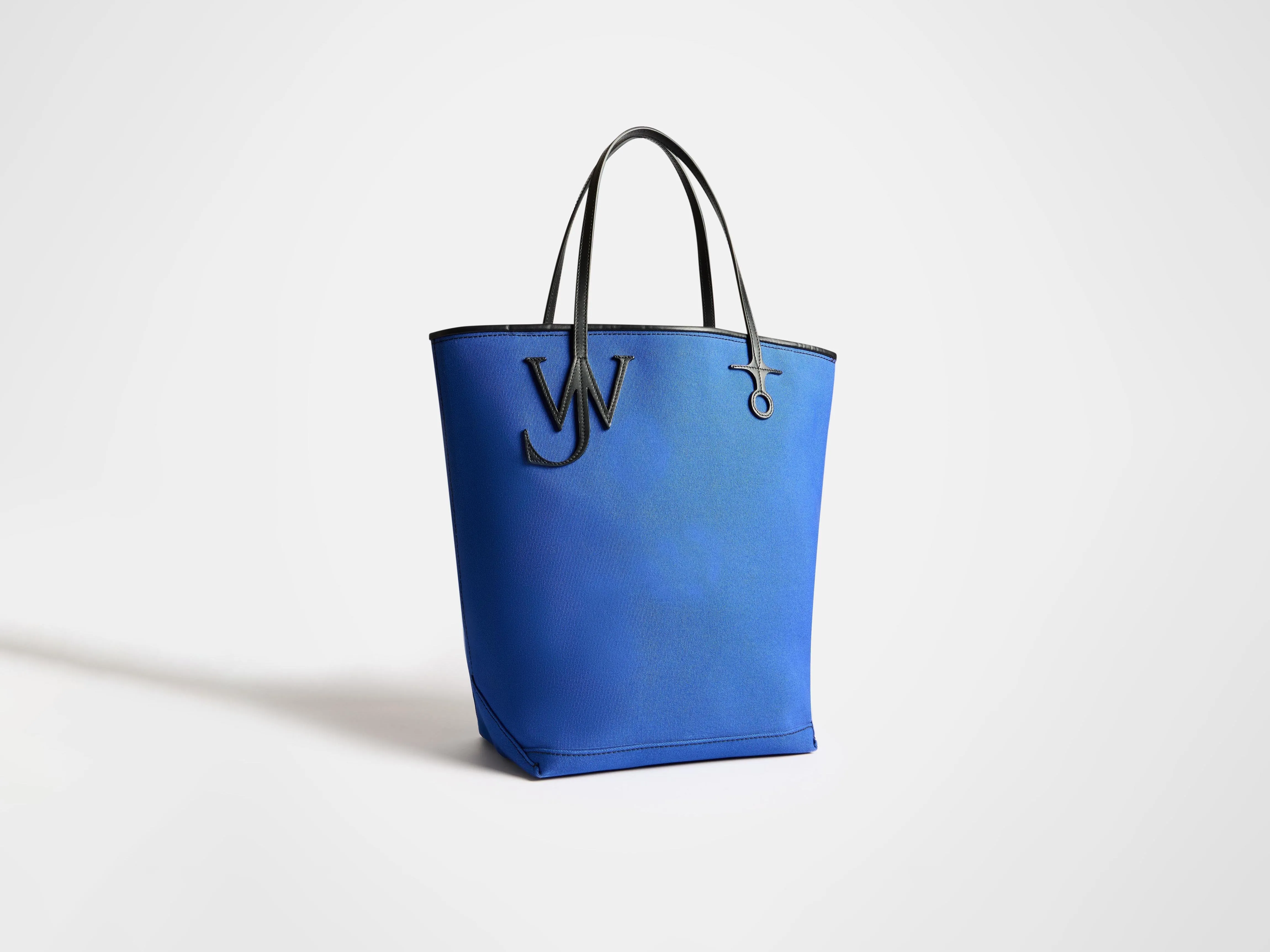 LARGE ANCHOR CANVAS & LEATHER TOTE IN BLUE sold by J.W. Anderson product image thumbnail 3