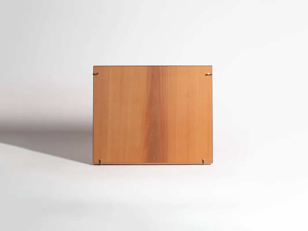 BIG LANDSCAPE PEARWOOD FRAME IN NATURAL BROWN sold by J.W. Anderson