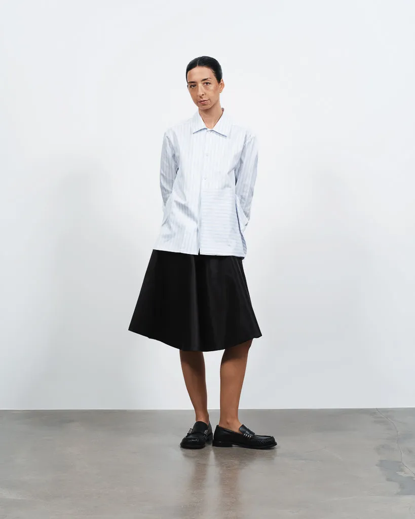 WOMENS TIPPED HEM CIRCLE SKIRT IN BLACK sold by J.W. Anderson product image thumbnail 2