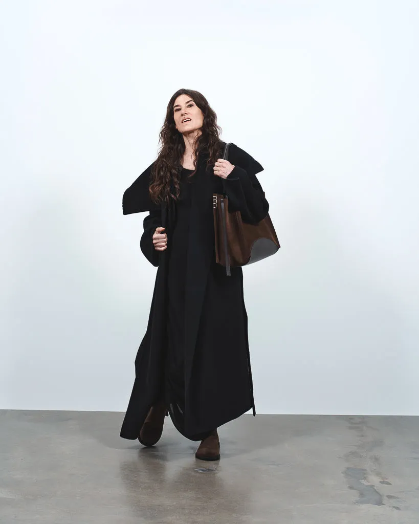 CL_WRAP COAT - BLACK_CO0334PG1869 sold by J.W. Anderson product image thumbnail 2